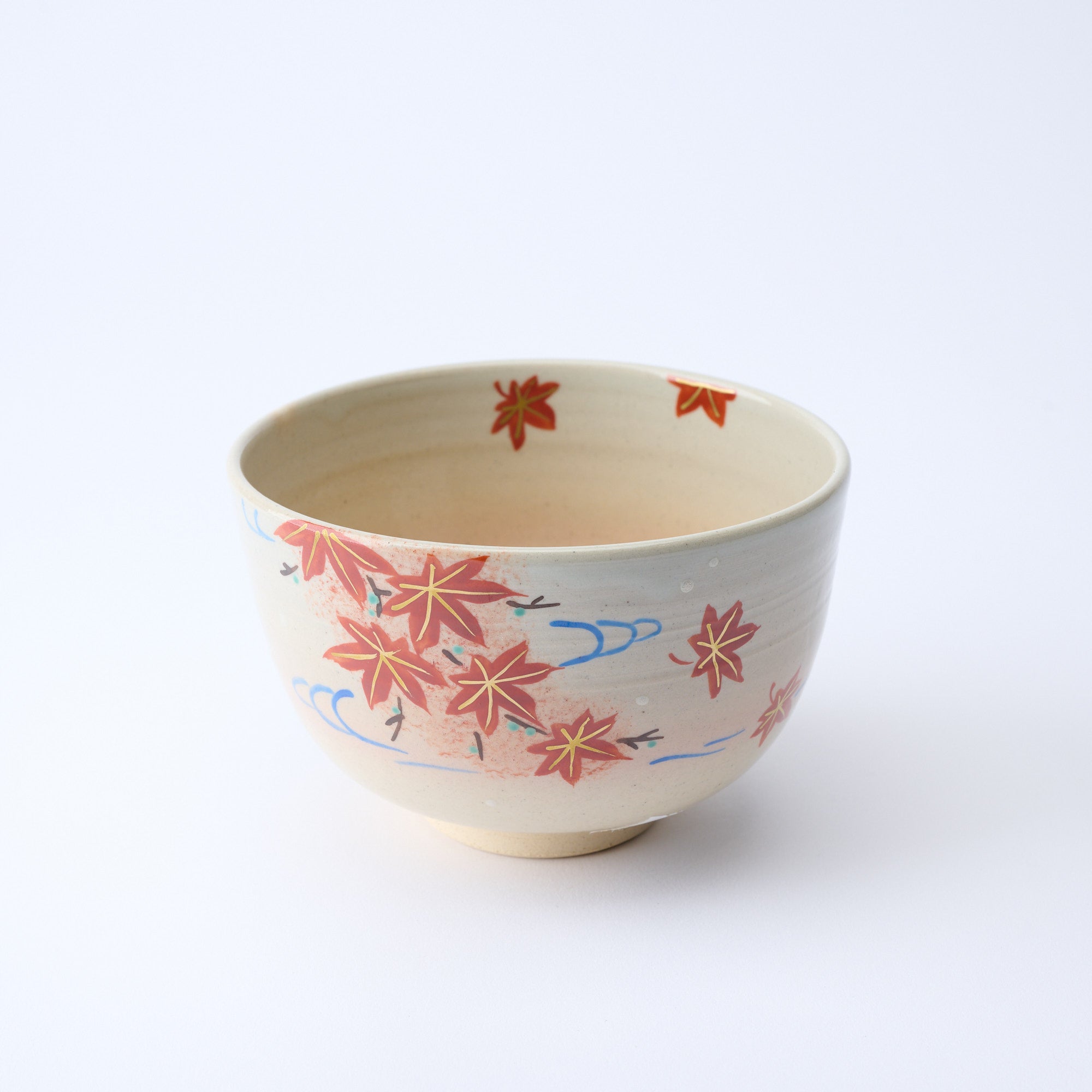 Maple Leaf Matcha Bowl