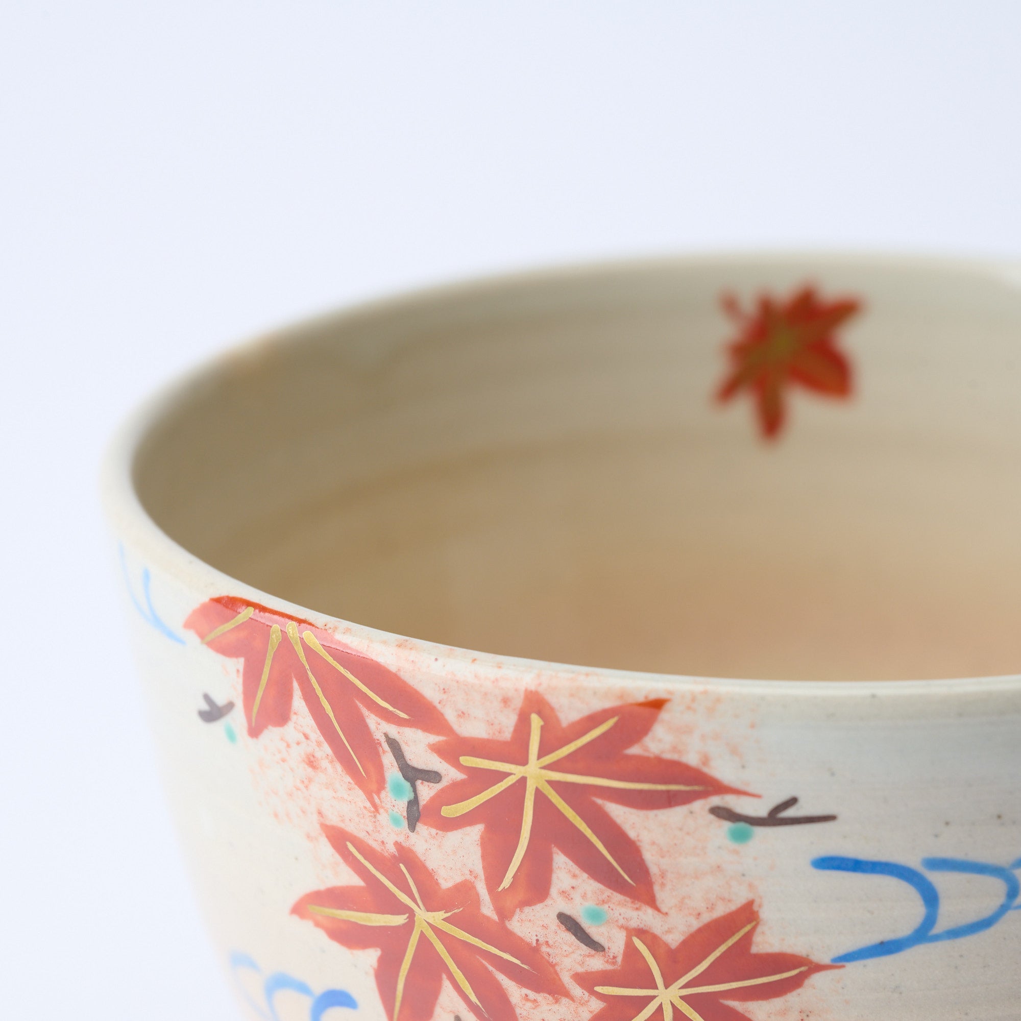 Maple Leaf Matcha Bowl
