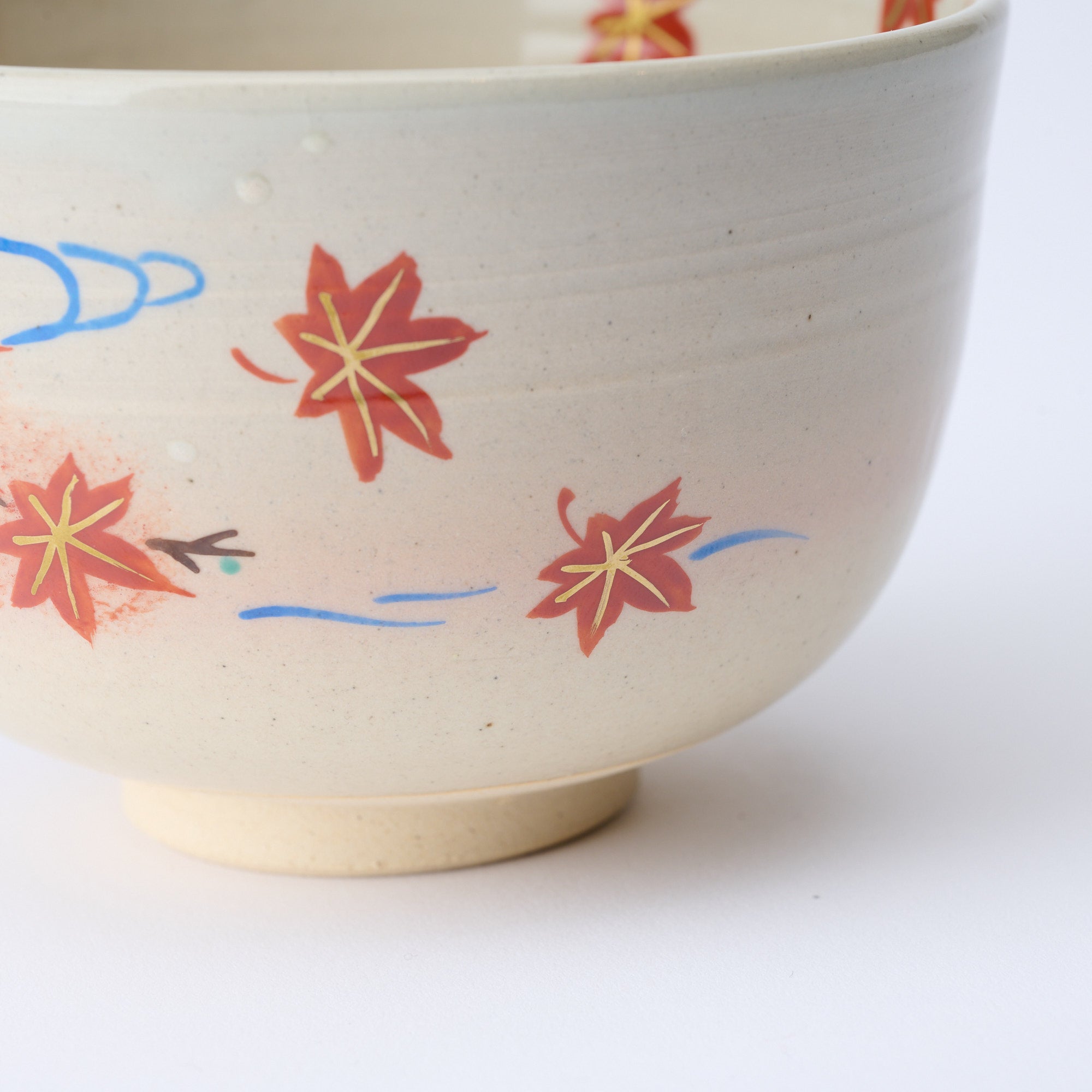 Maple Leaf Matcha Bowl