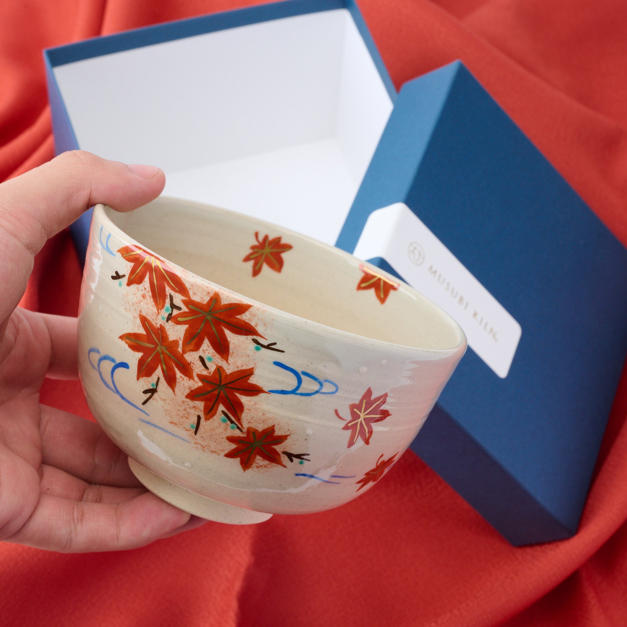 Maple Leaf Matcha Bowl