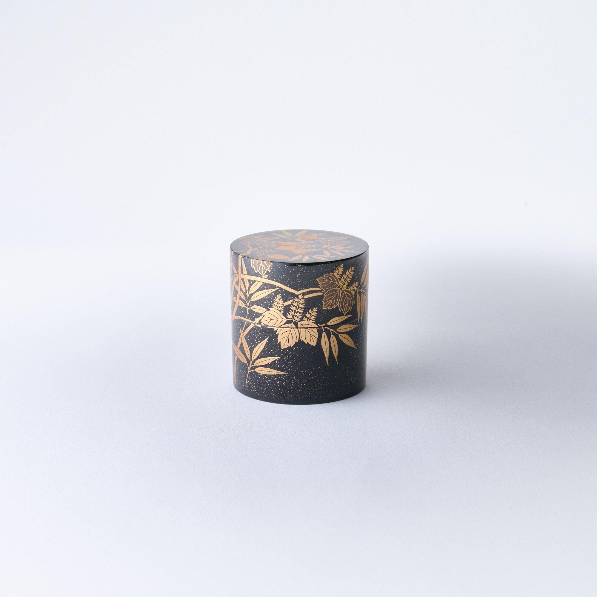Golden Sasagiri Nakatsugi Matcha Container