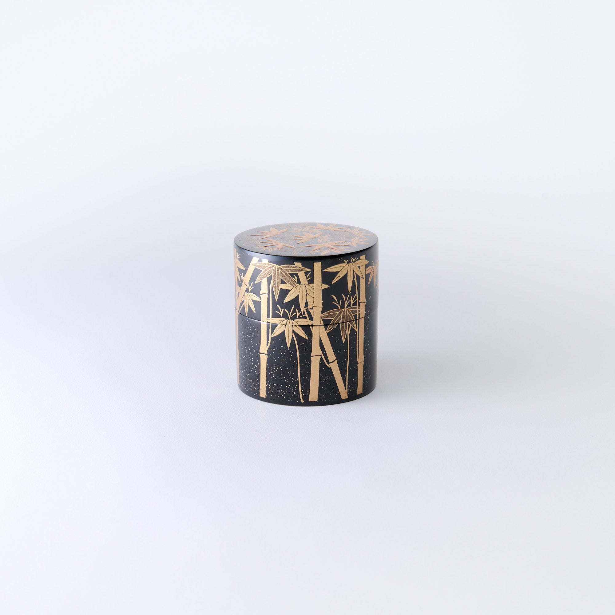 Golden Bamboo Nakatsugi Matcha Container
