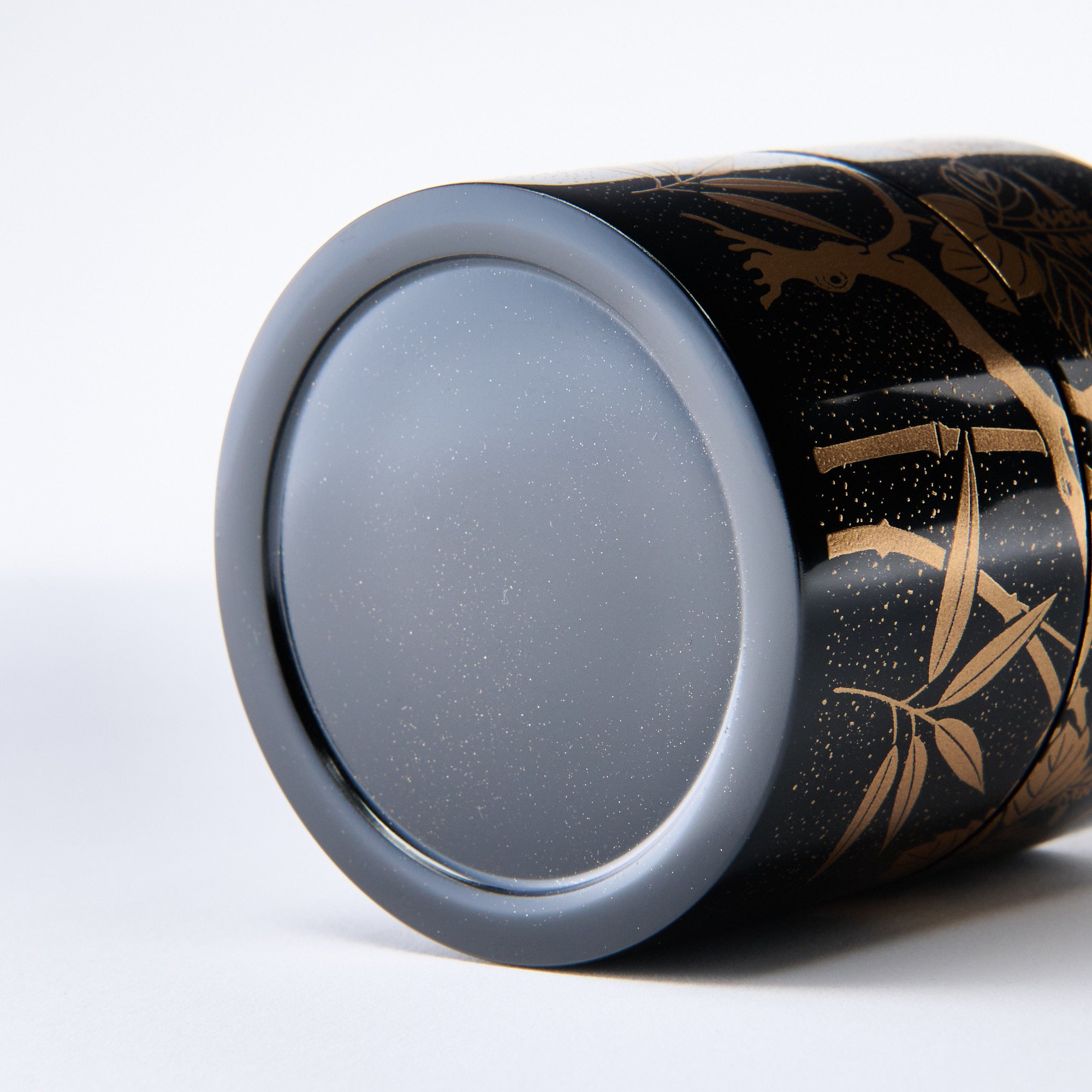 Golden Sasagiri Nakatsugi Matcha Container