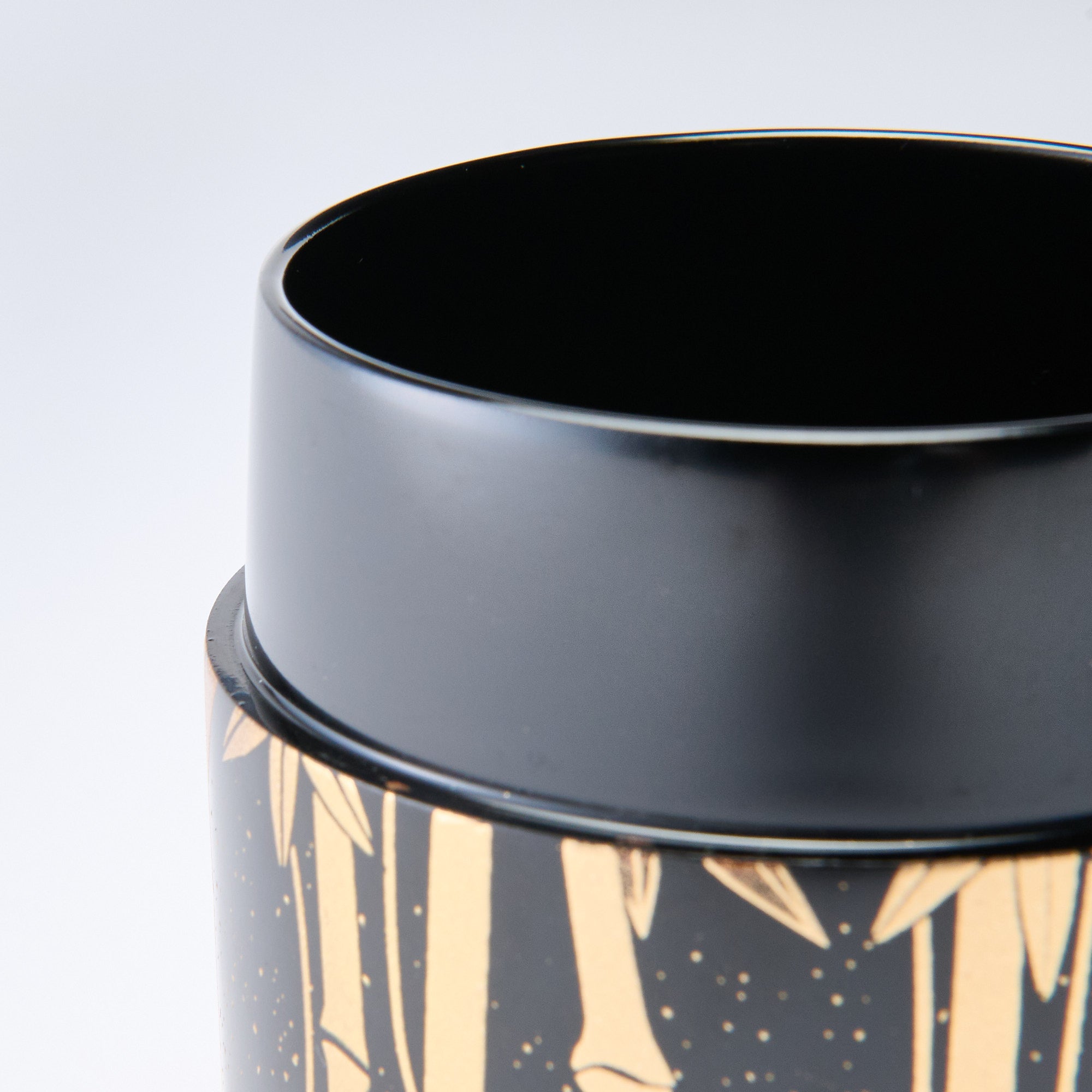 Golden Bamboo Nakatsugi Matcha Container