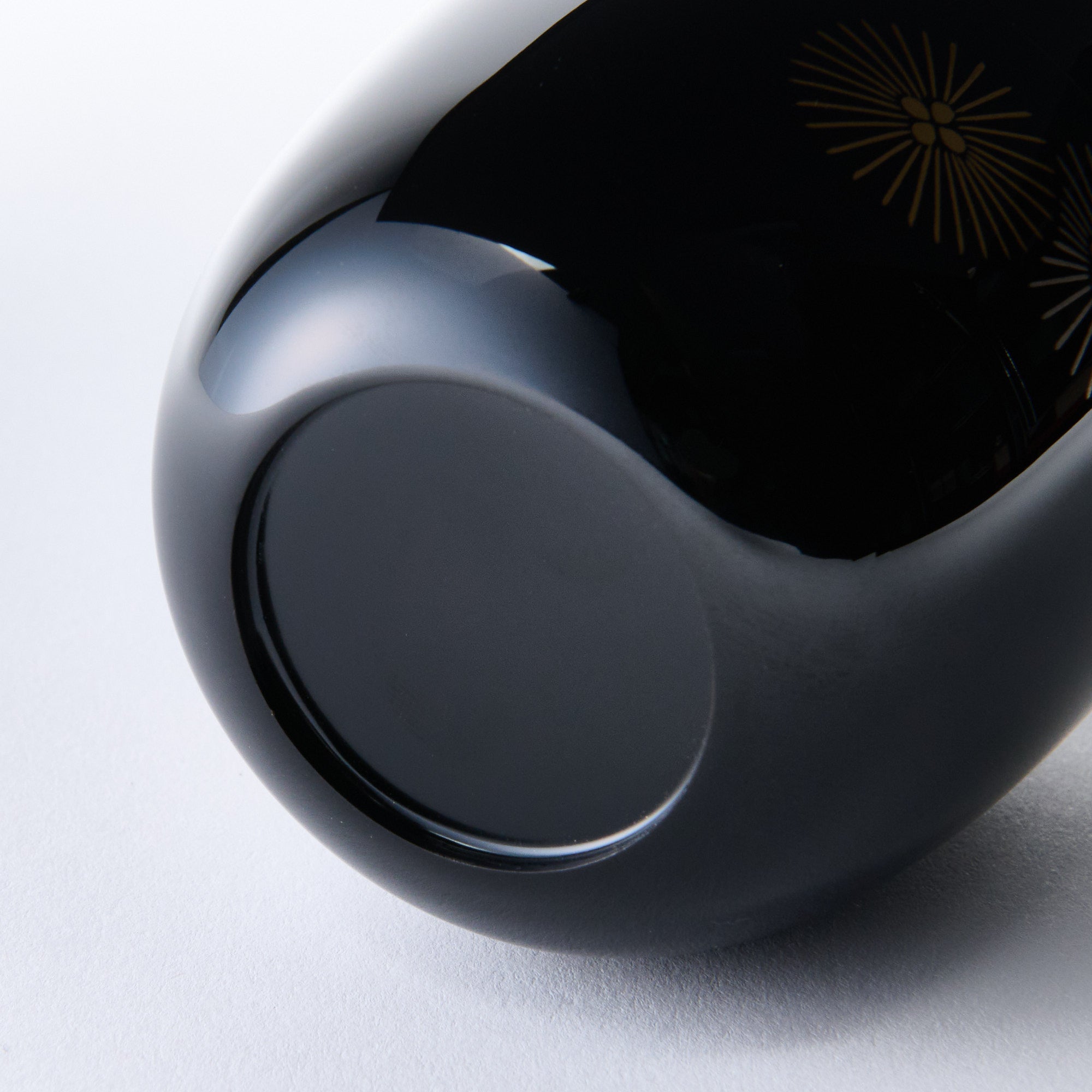 Gold and Silver Larch Tree Natsume Matcha Container