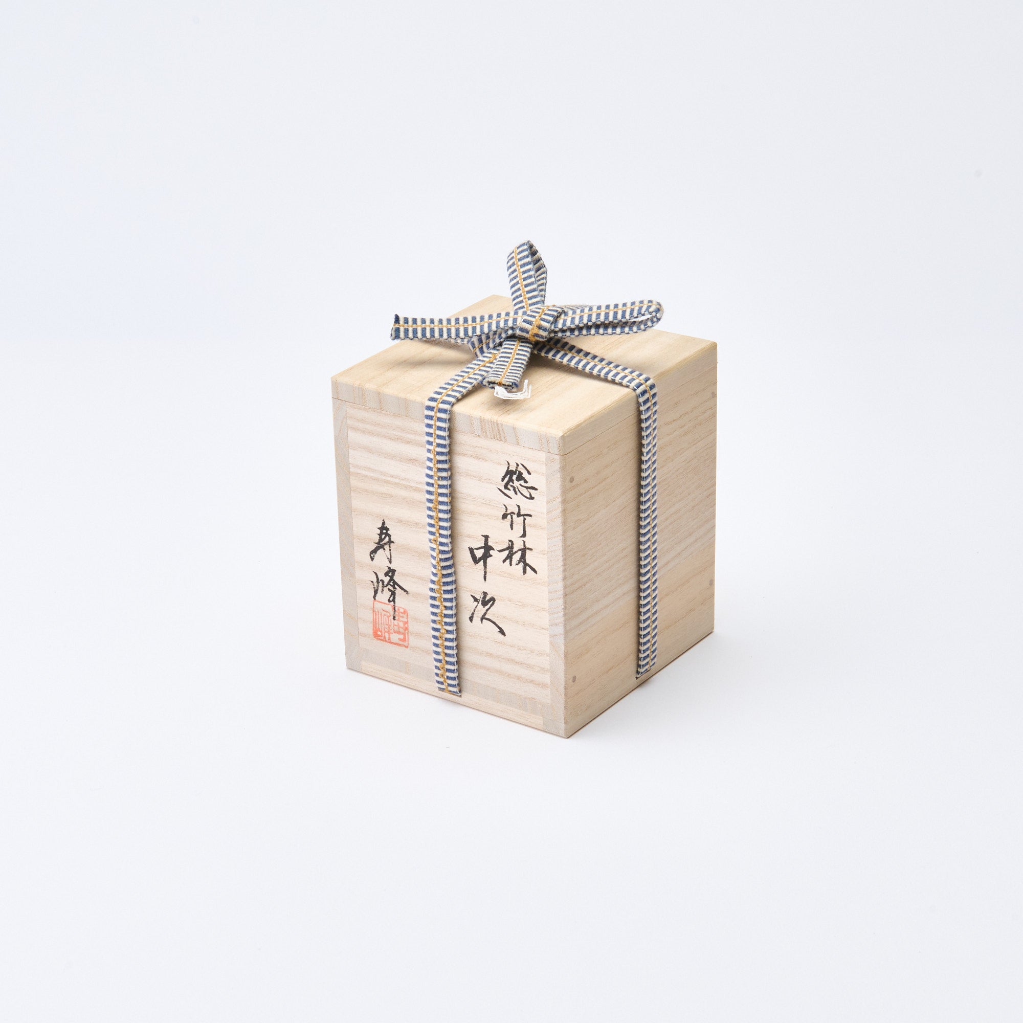 Golden Bamboo Nakatsugi Matcha Container