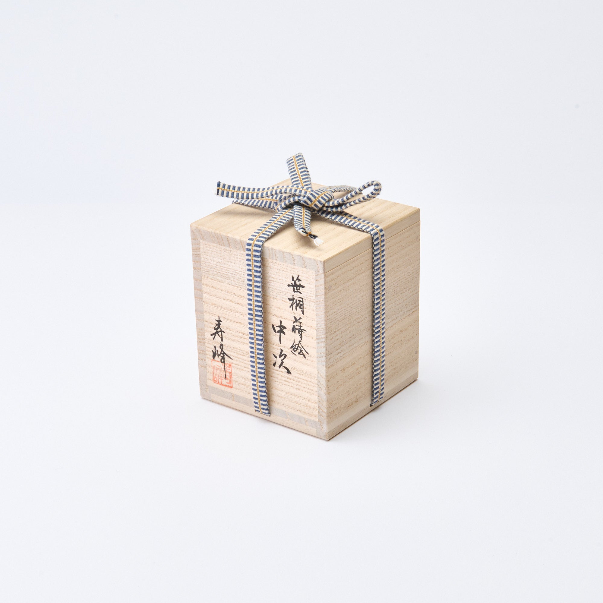 Golden Sasagiri Nakatsugi Matcha Container