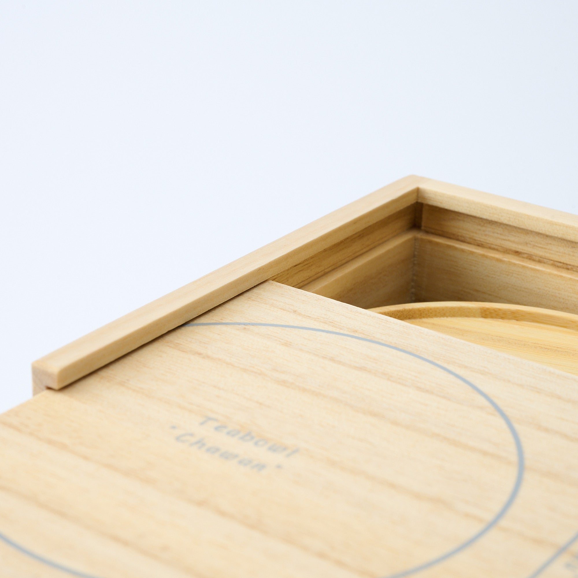 Yu-Chabako Wood Grain Matcha Tea Set