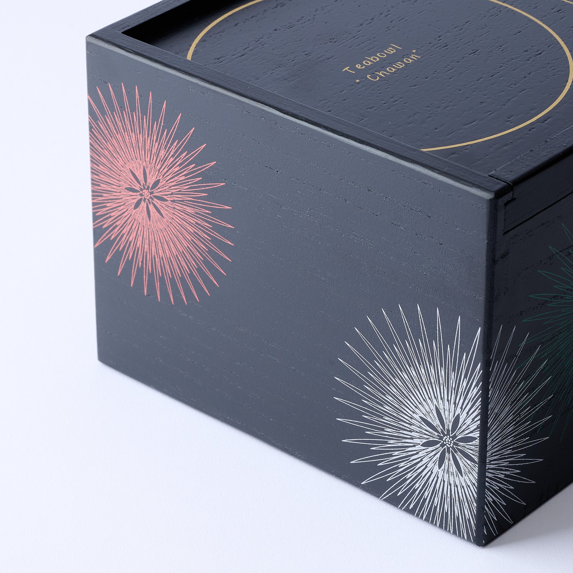 Yu-Chabako Black & Fireworks Matcha Tea Set