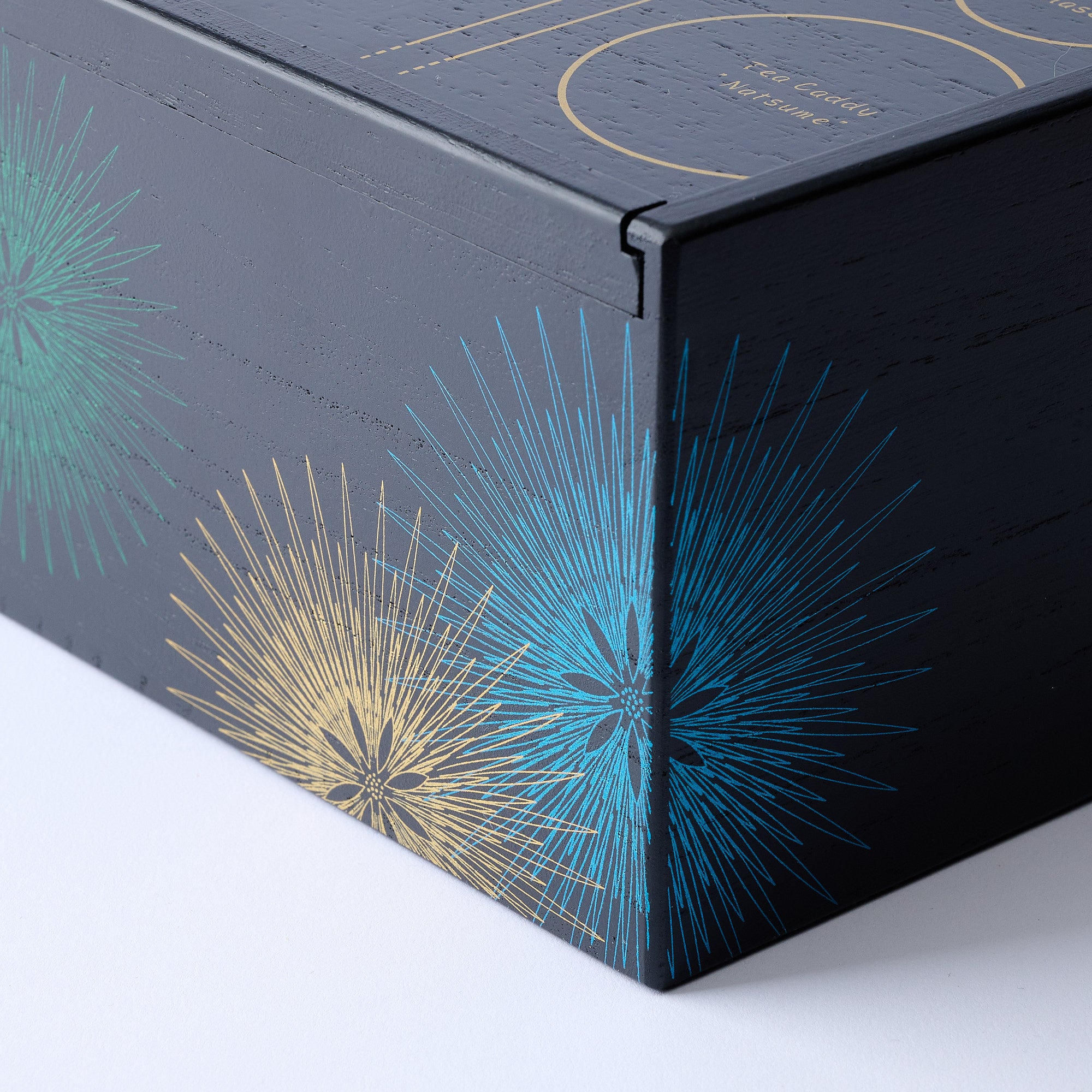 Yu-Chabako Black & Fireworks Matcha Tea Set