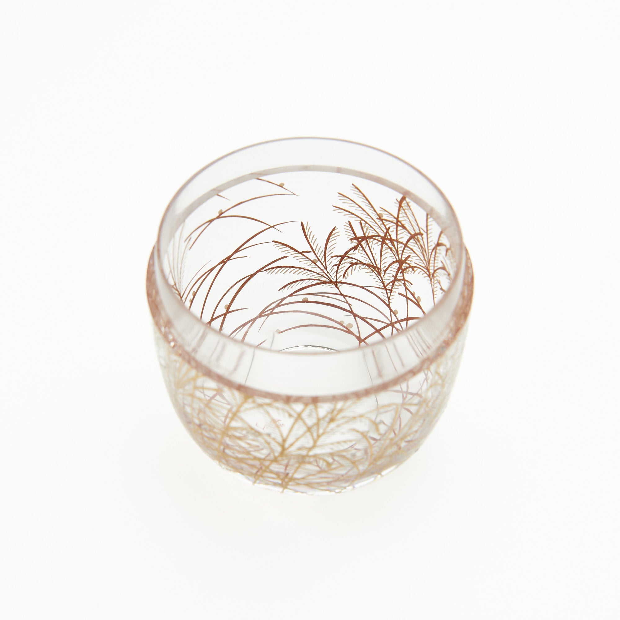 Silver Grass Under the Moon Natsume Matcha Container