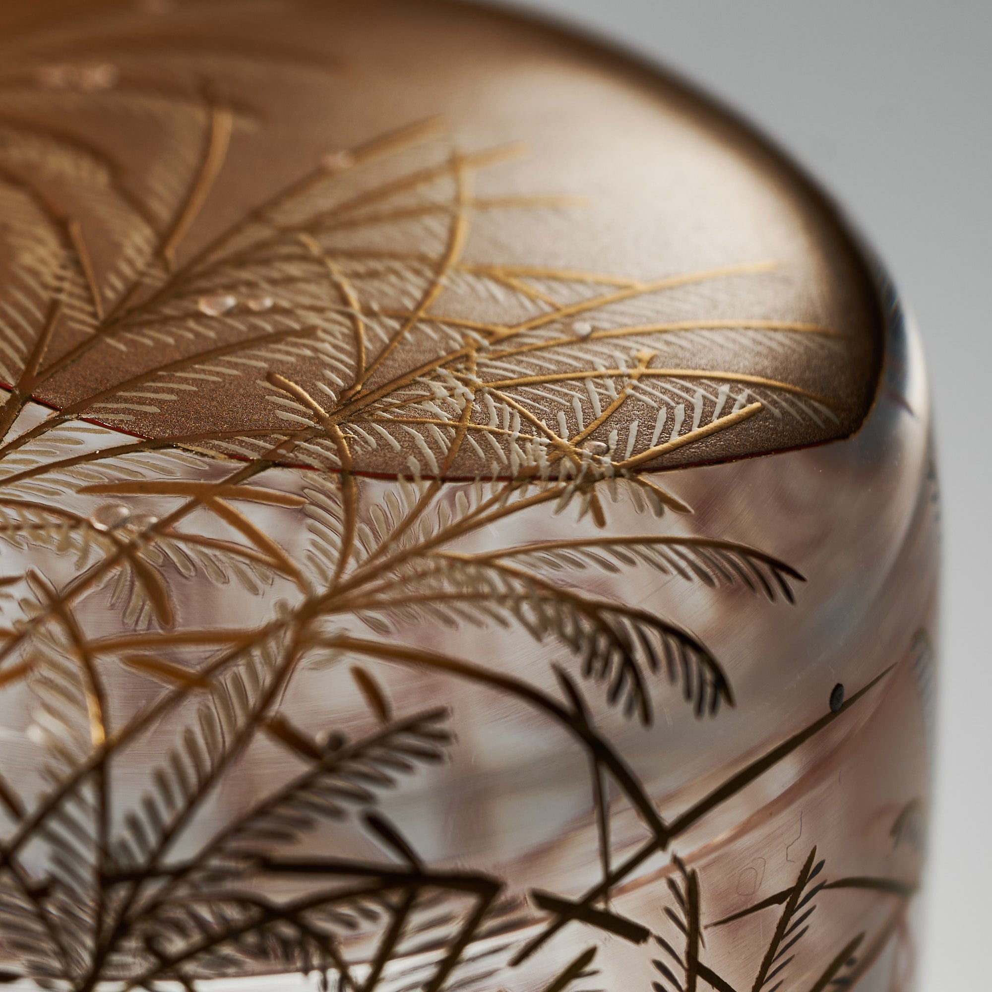 Silver Grass Under the Moon Natsume Matcha Container