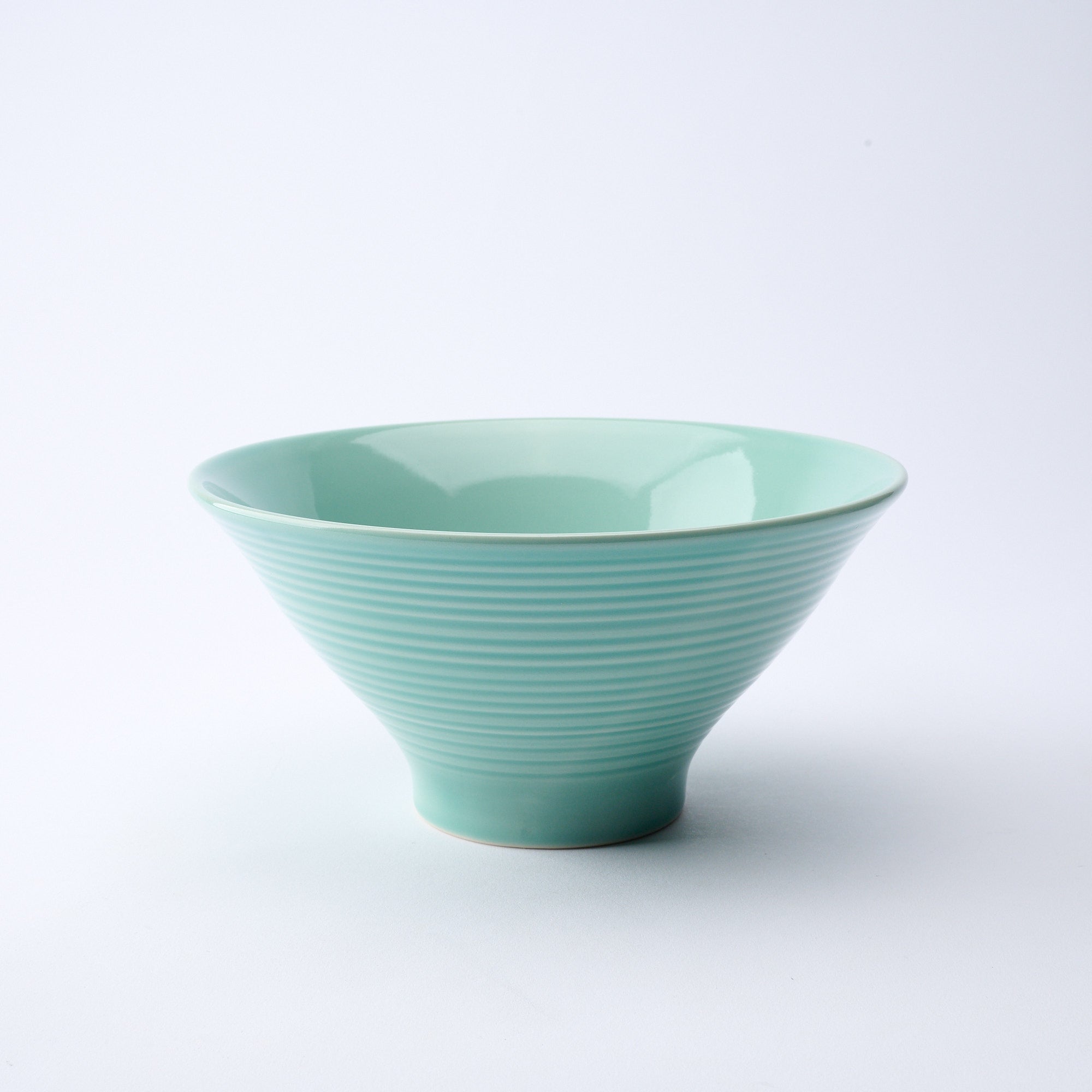 Turquoise Celadon Ramen Bowl 7.9 IN