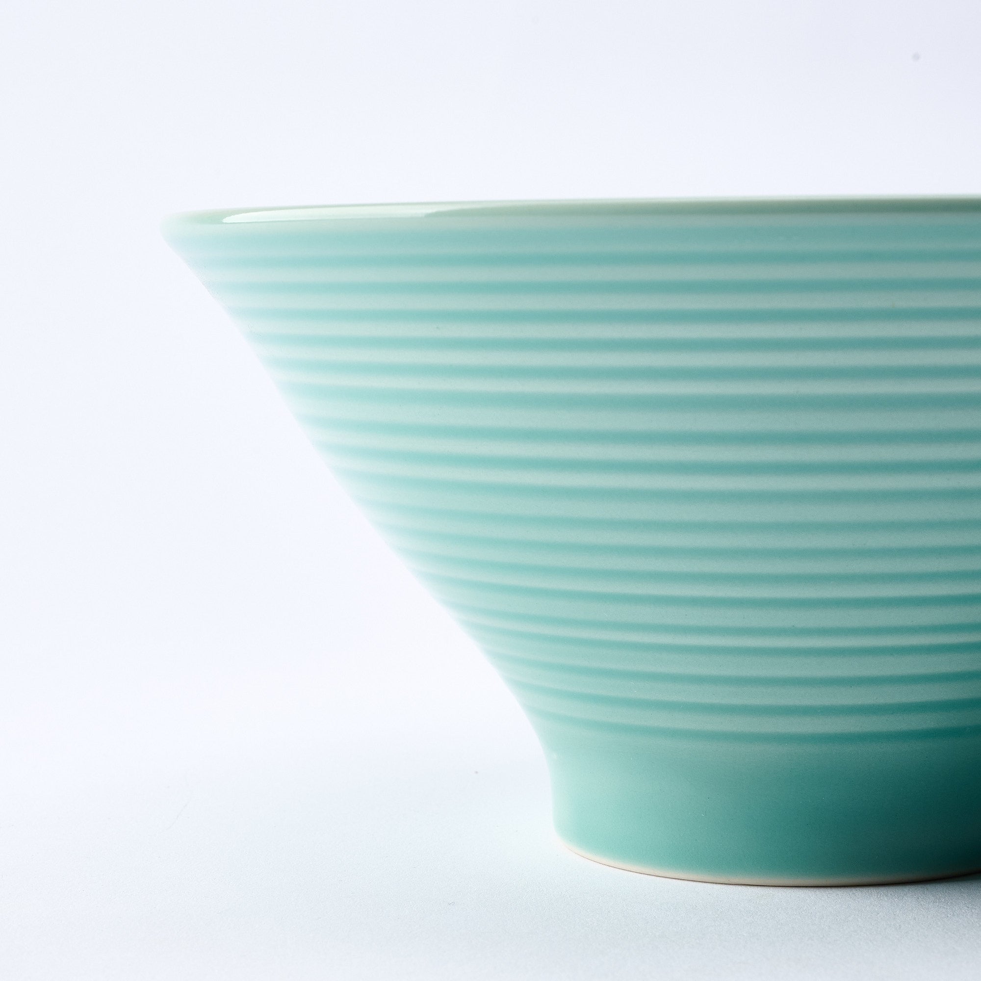 Turquoise Celadon Ramen Bowl 7.9 IN