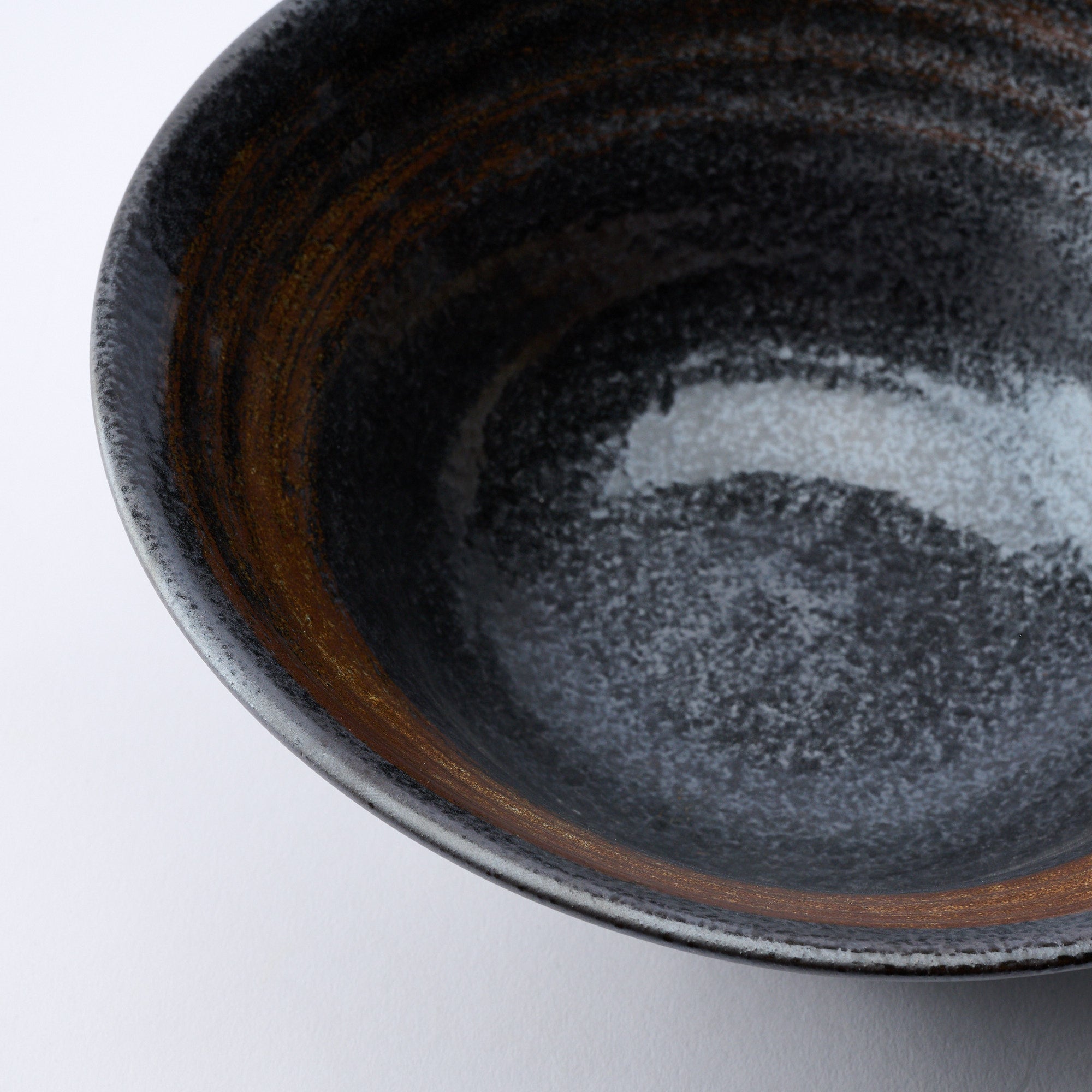 Black Hakeme Ramen Bowl 8.9 IN