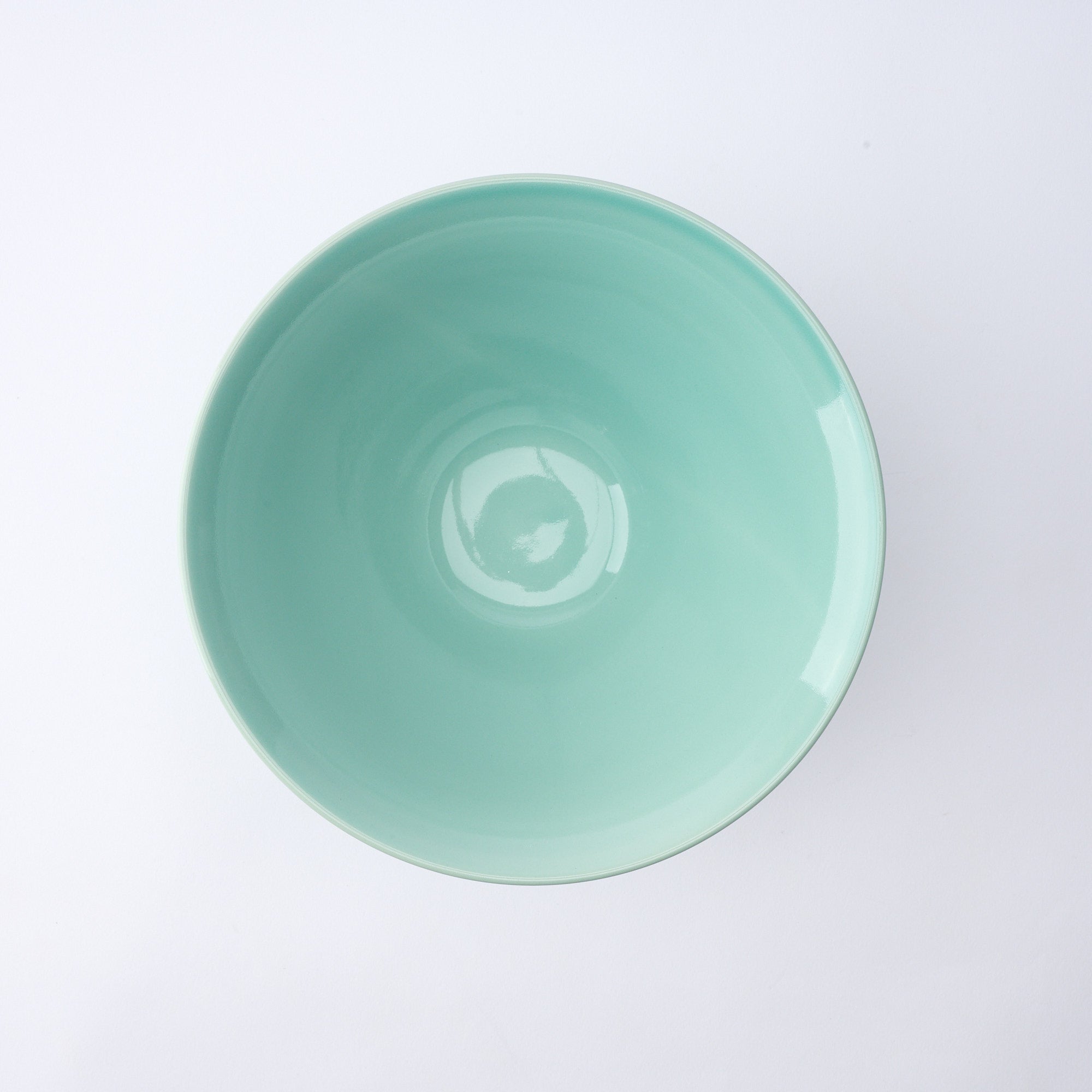 Turquoise Celadon Ramen Bowl 7.9 IN