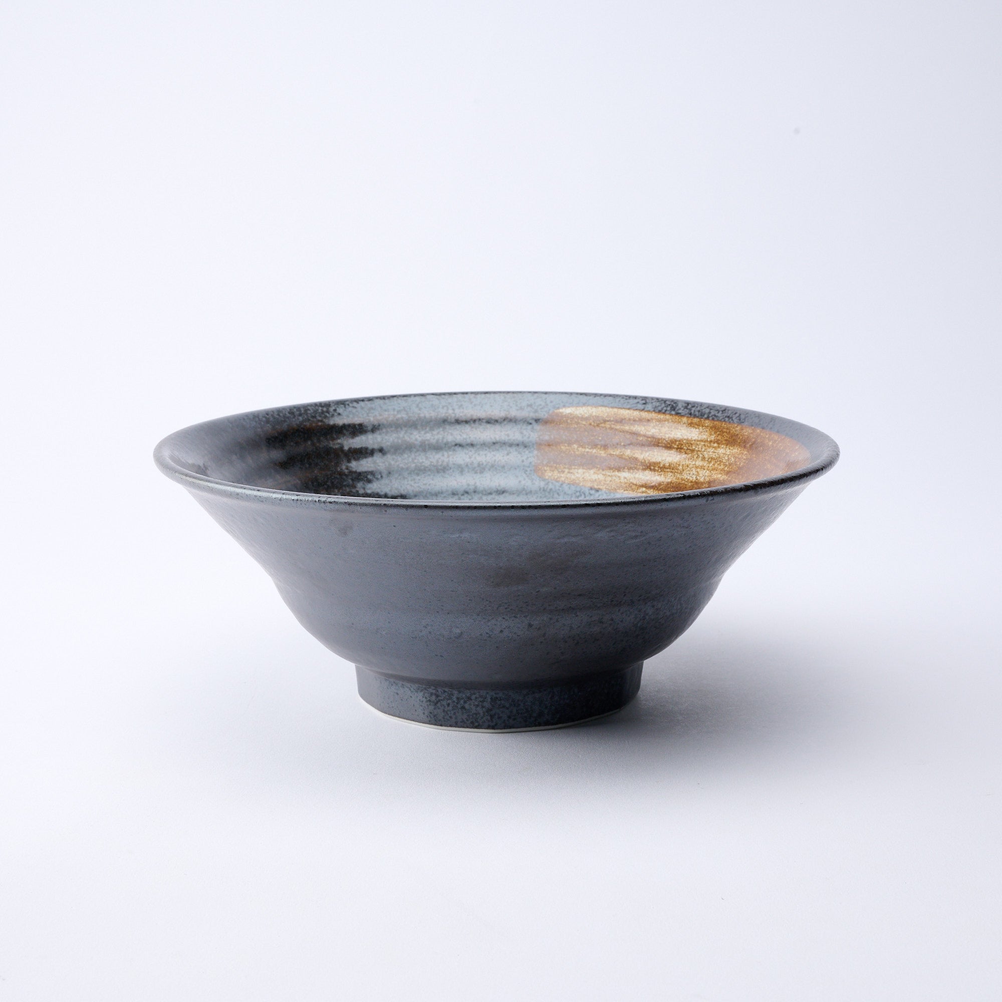 Black Hakeme Ramen Bowl 8.9 IN