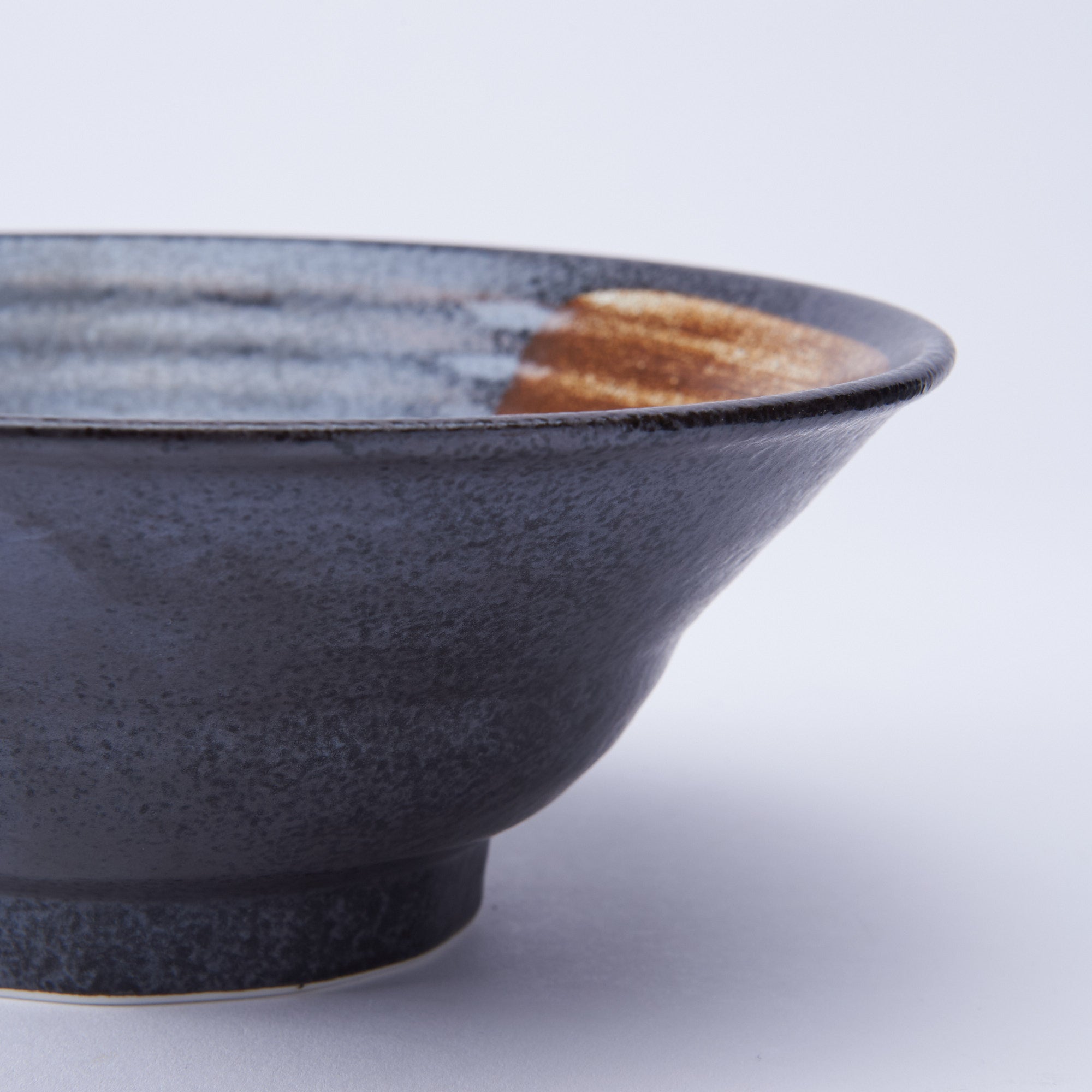 Black Hakeme Ramen Bowl 8.9 IN