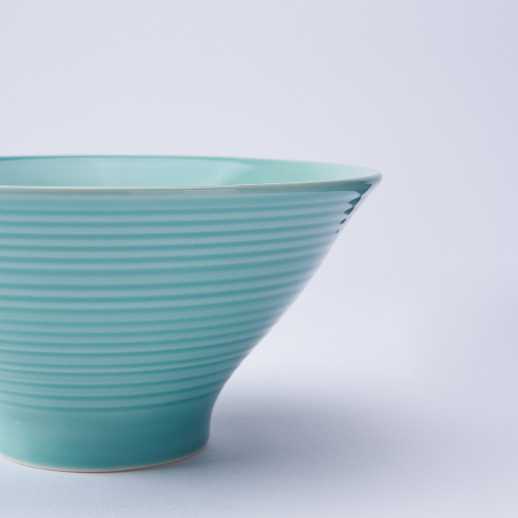 Turquoise Celadon Ramen Bowl 7.9 IN