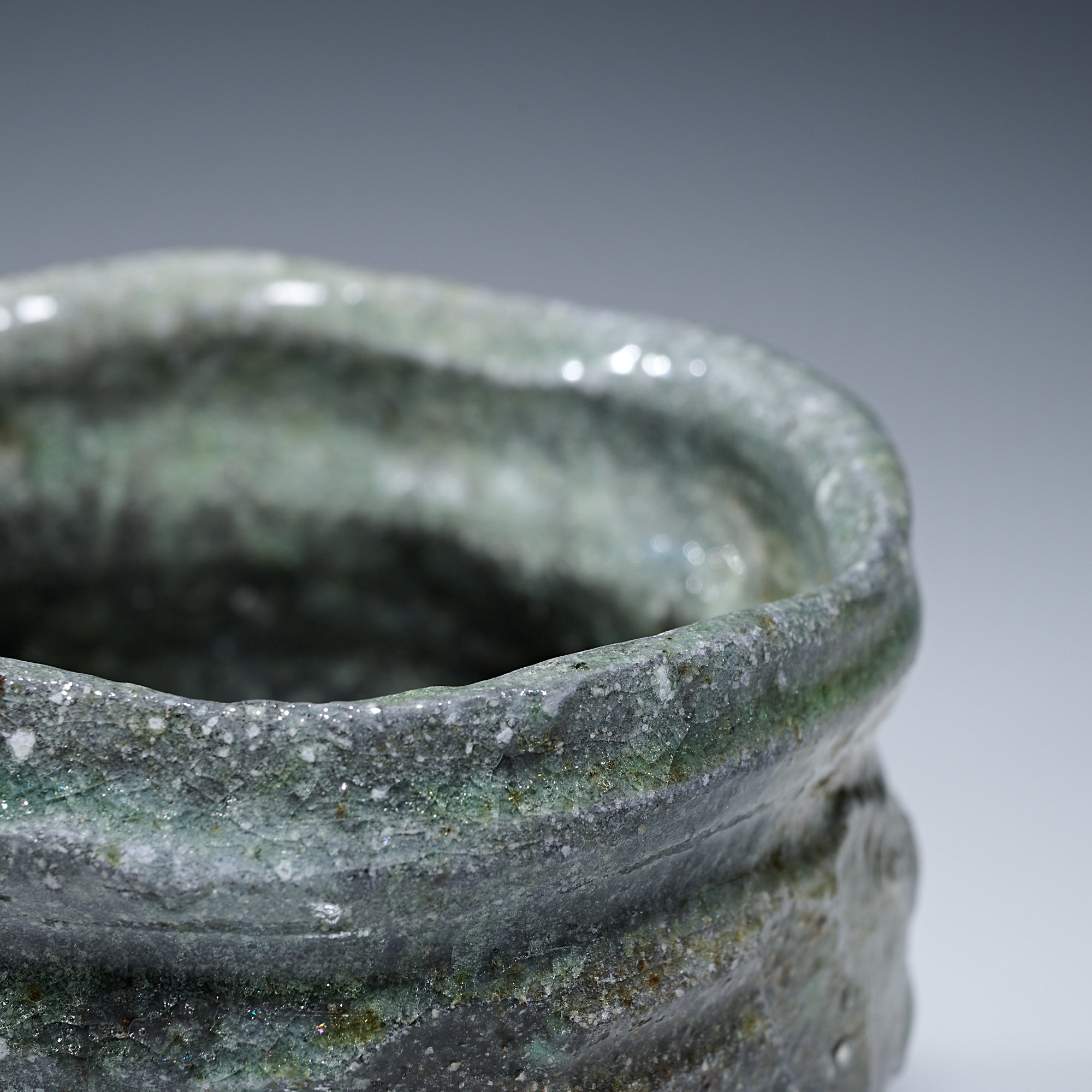 Iga Fluid Luster Matcha Bowl