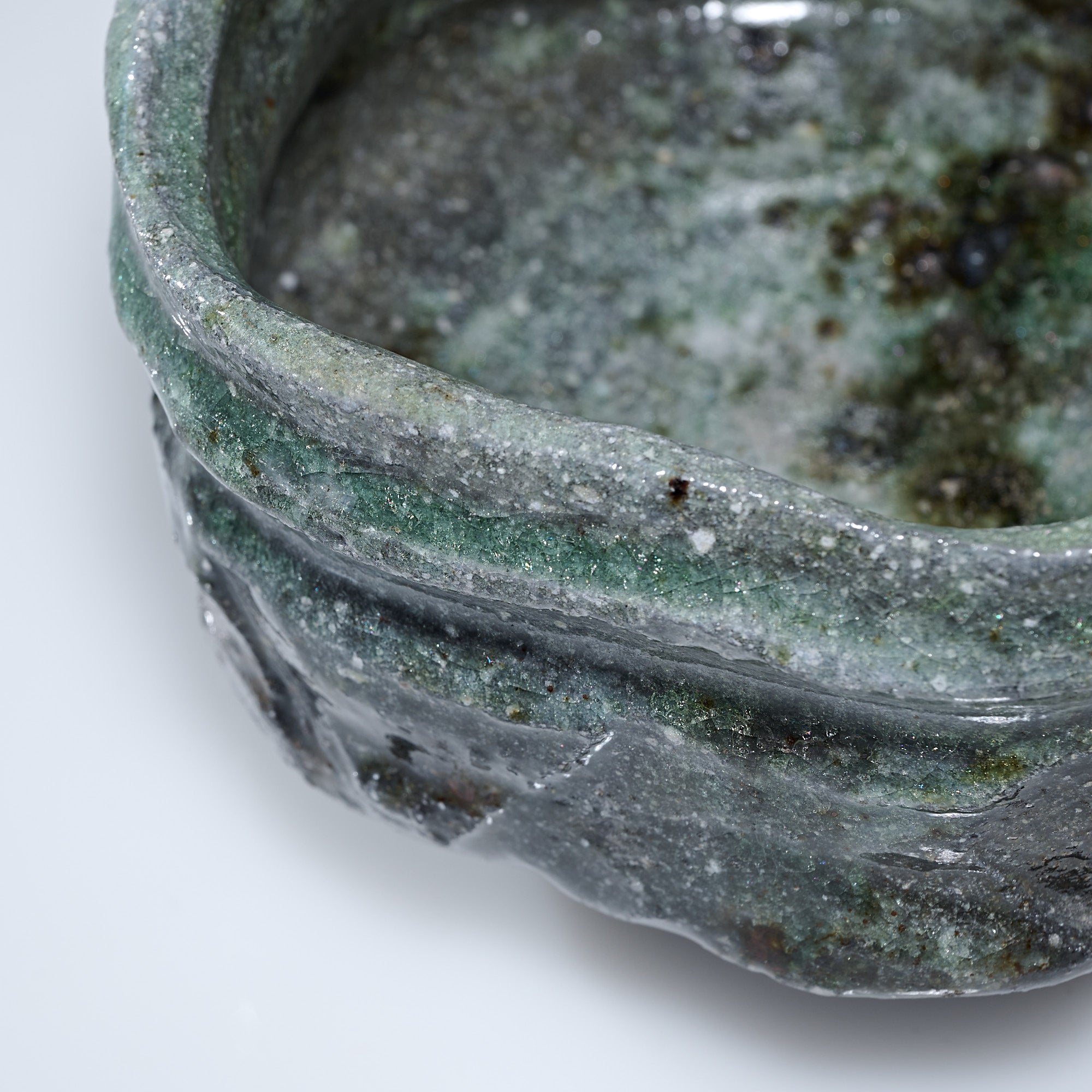 Iga Fluid Luster Matcha Bowl