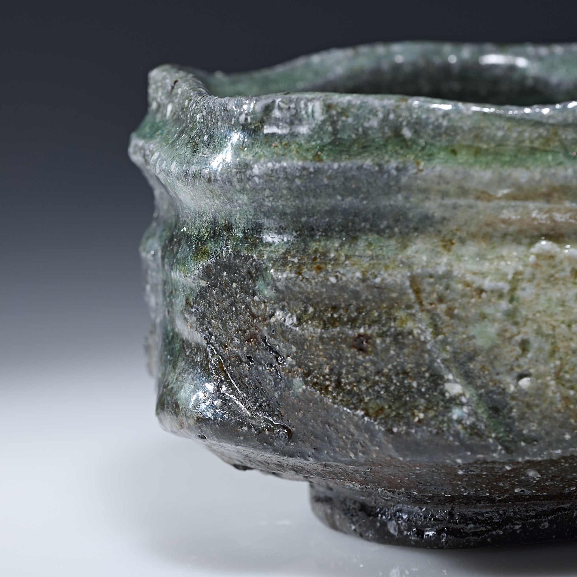 Iga Fluid Luster Matcha Bowl