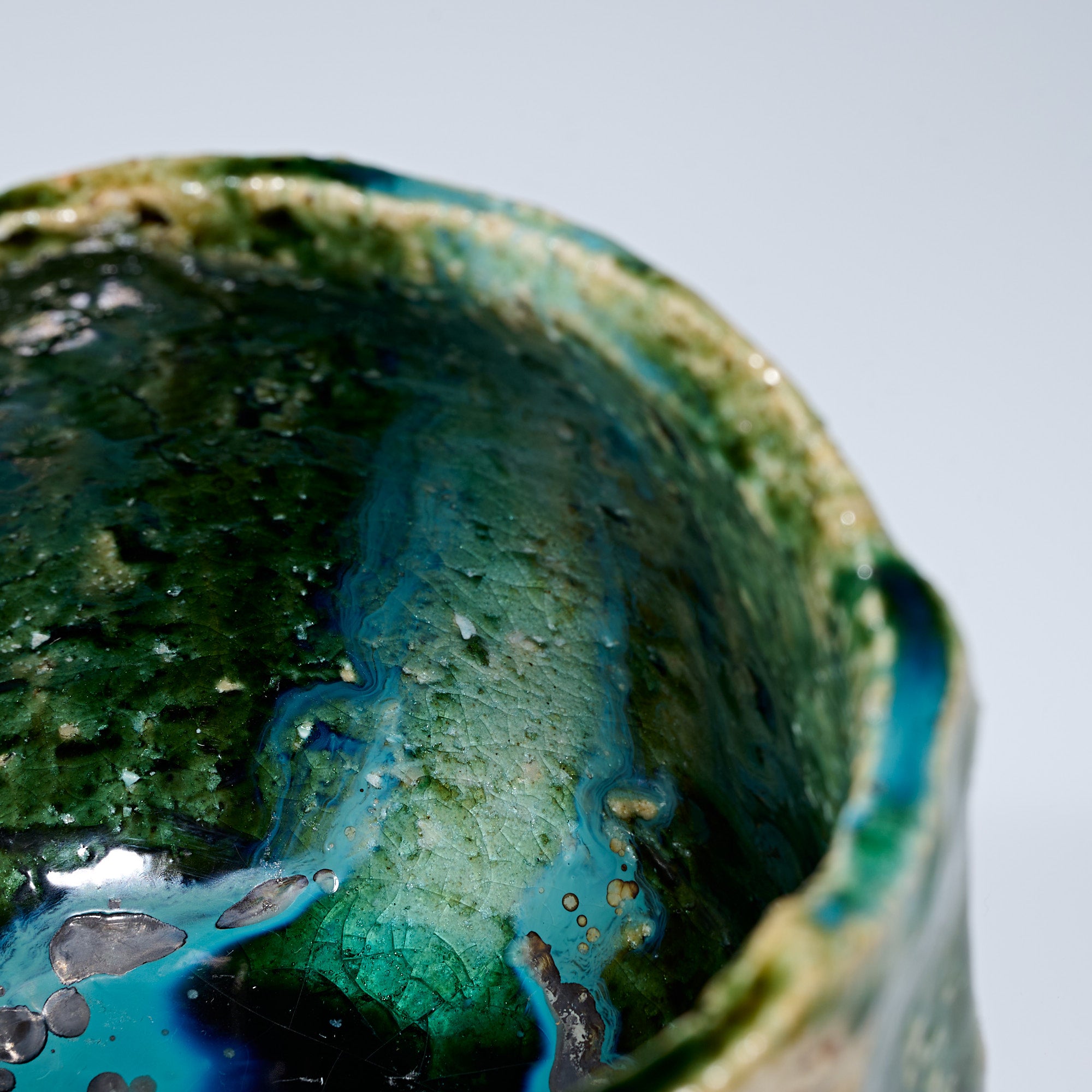 Oribe Stone-Impressed Matcha Bowl