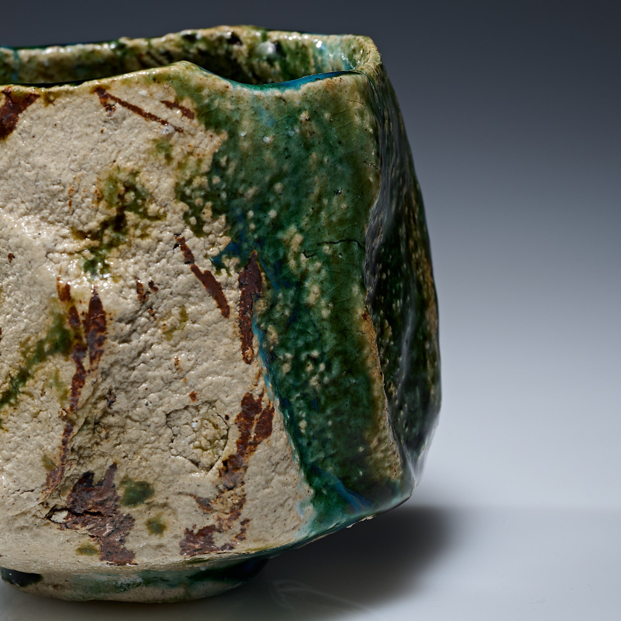 Oribe Stone-Impressed Matcha Bowl