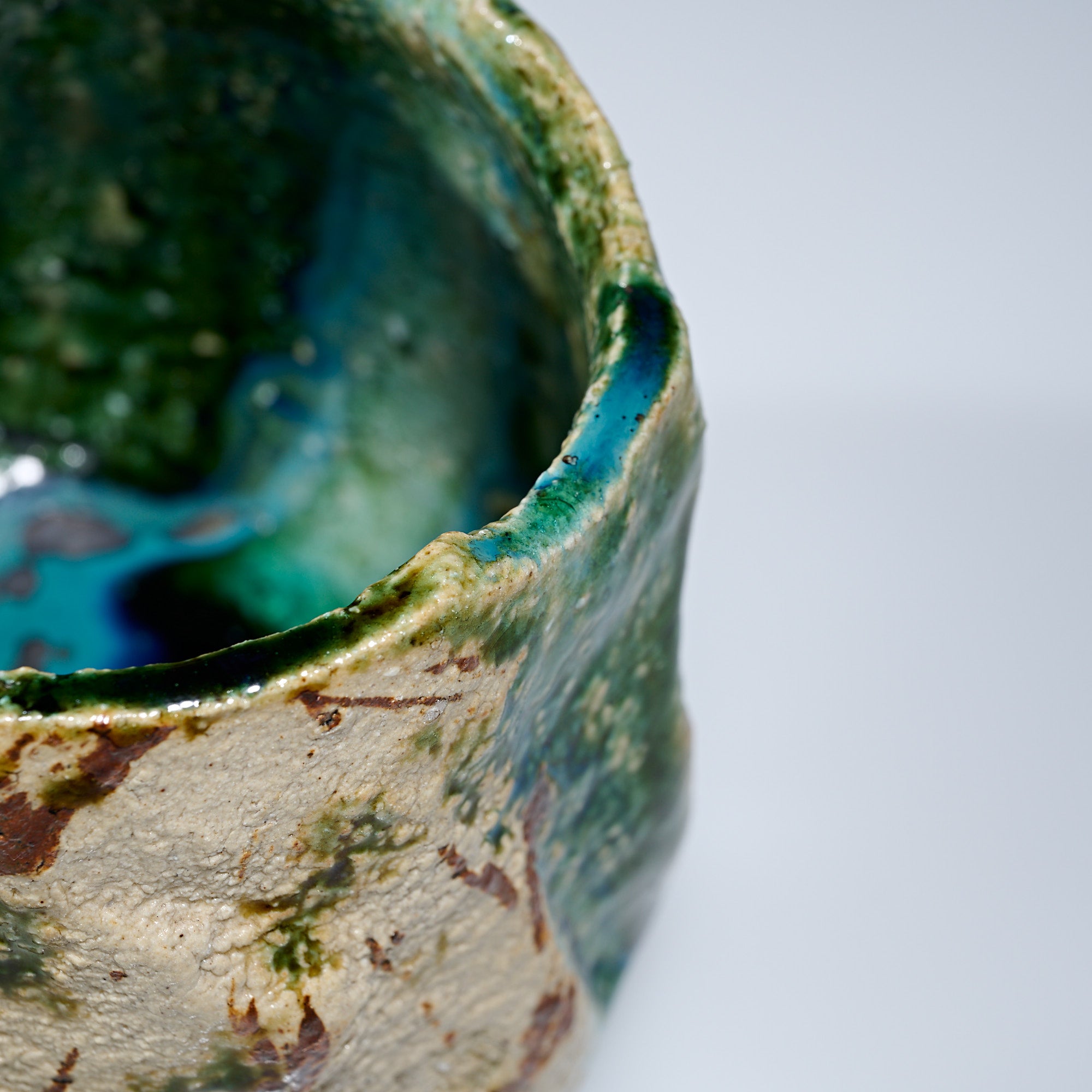 Oribe Stone-Impressed Matcha Bowl
