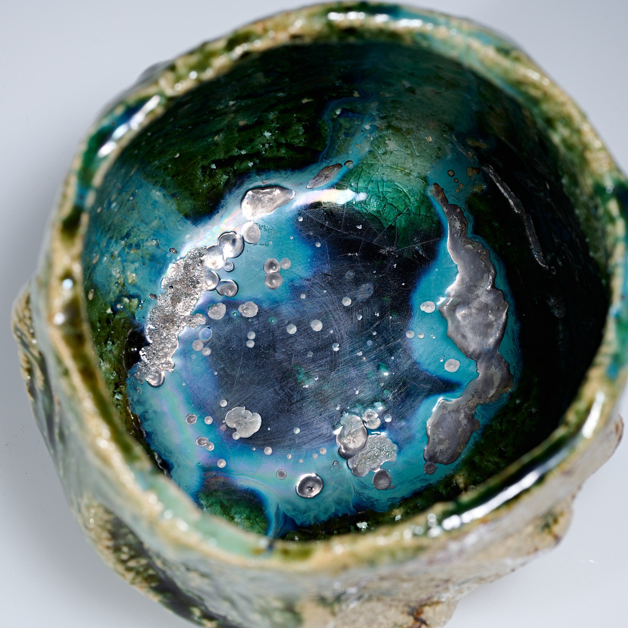 Oribe Stone-Impressed Matcha Bowl