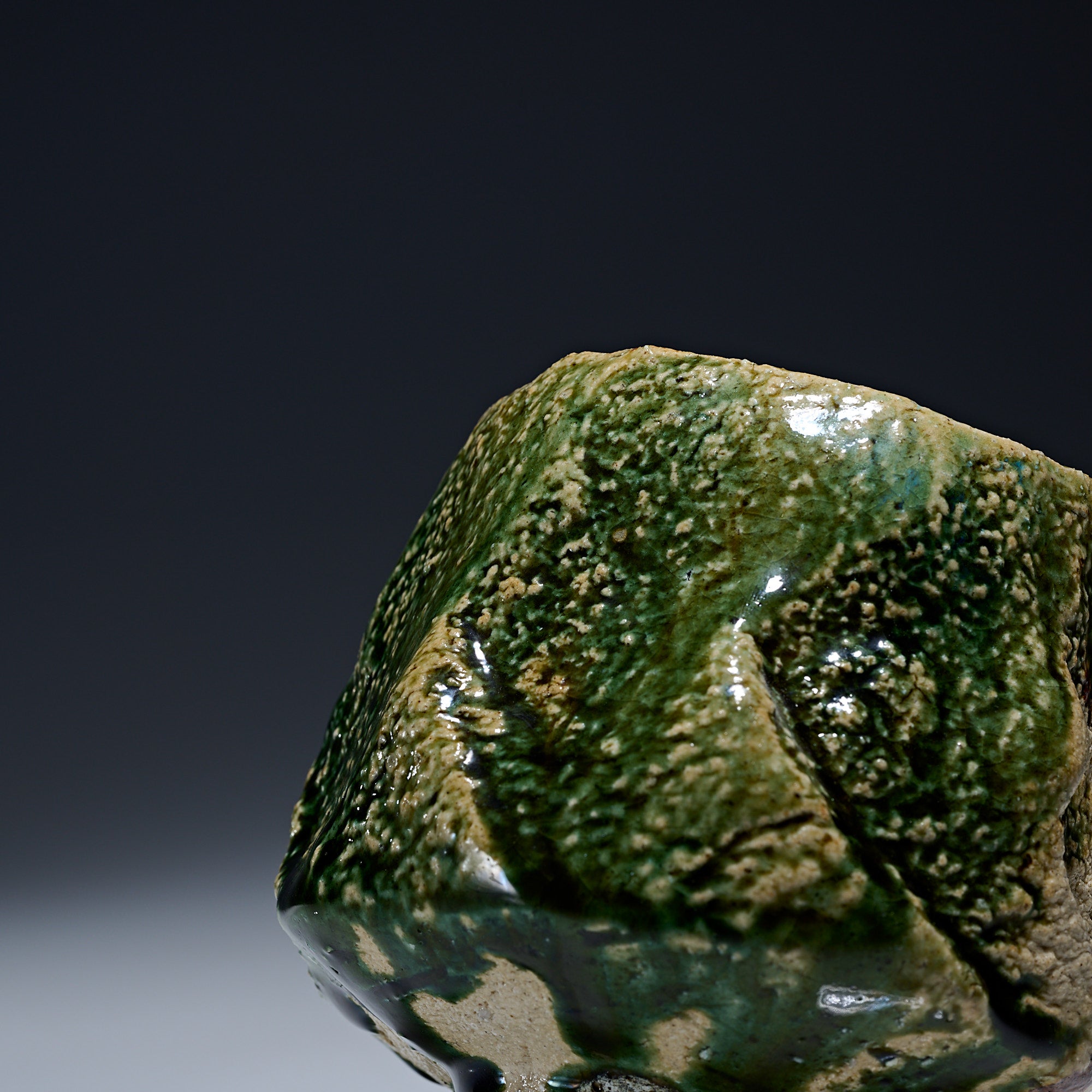 Oribe Stone-Impressed Matcha Bowl
