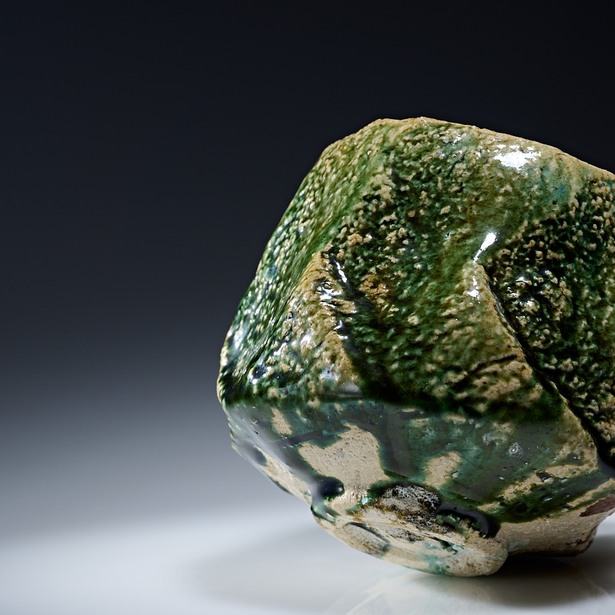 Oribe Stone-Impressed Matcha Bowl