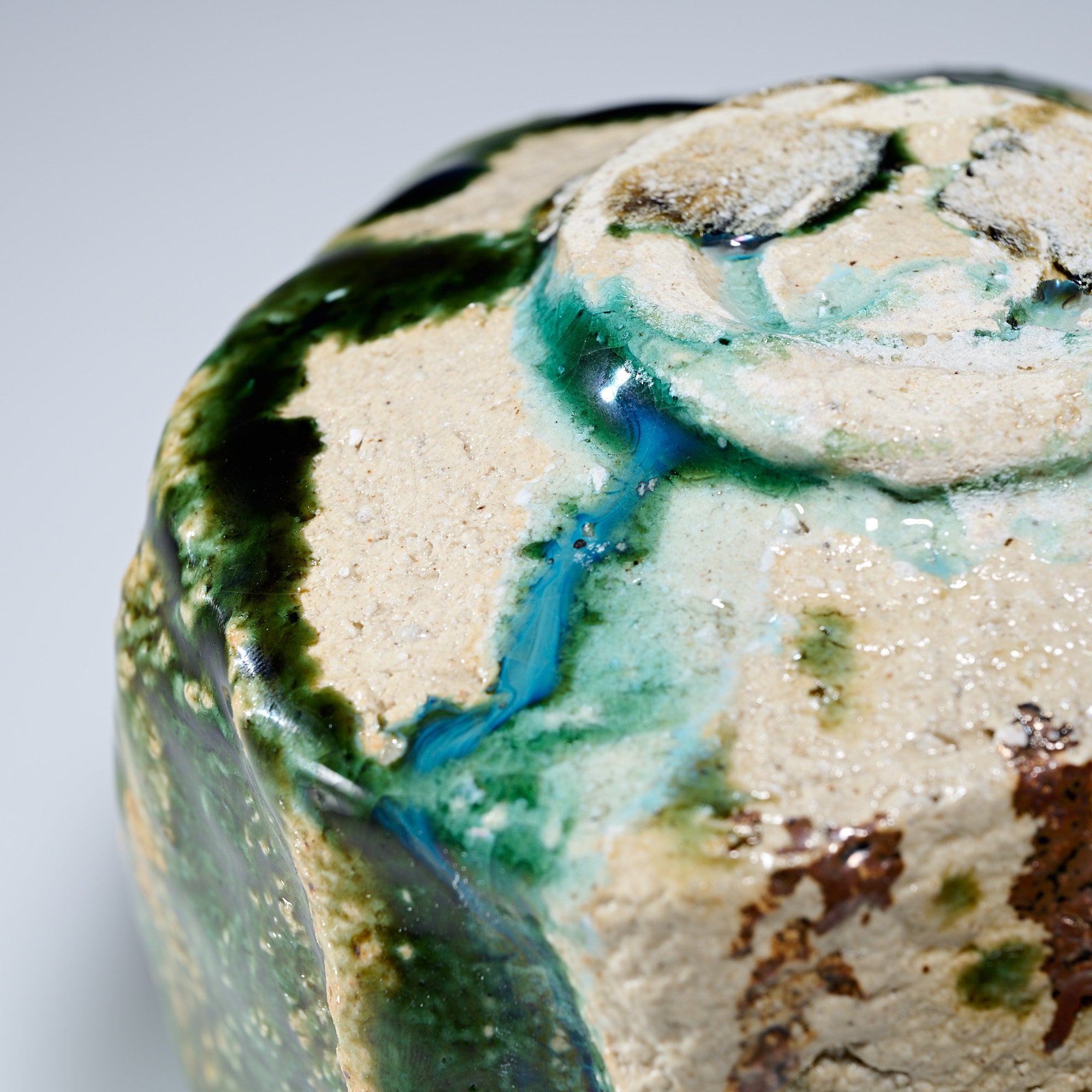Oribe Stone-Impressed Matcha Bowl