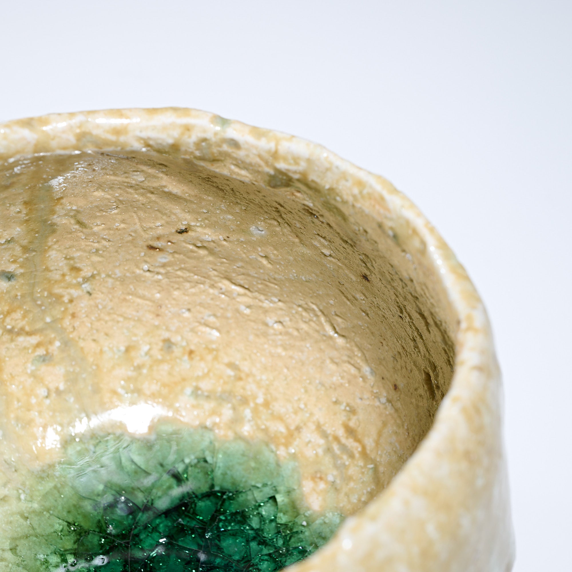 Iga Earthen Round Matcha Bowl