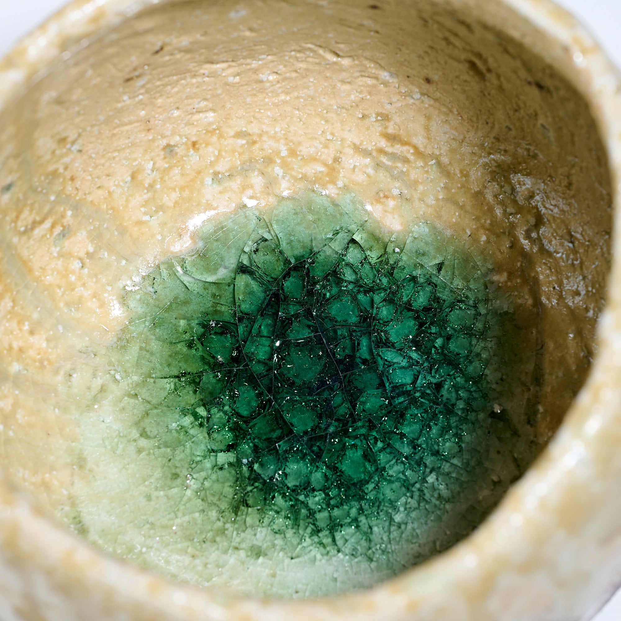 Iga Earthen Round Matcha Bowl