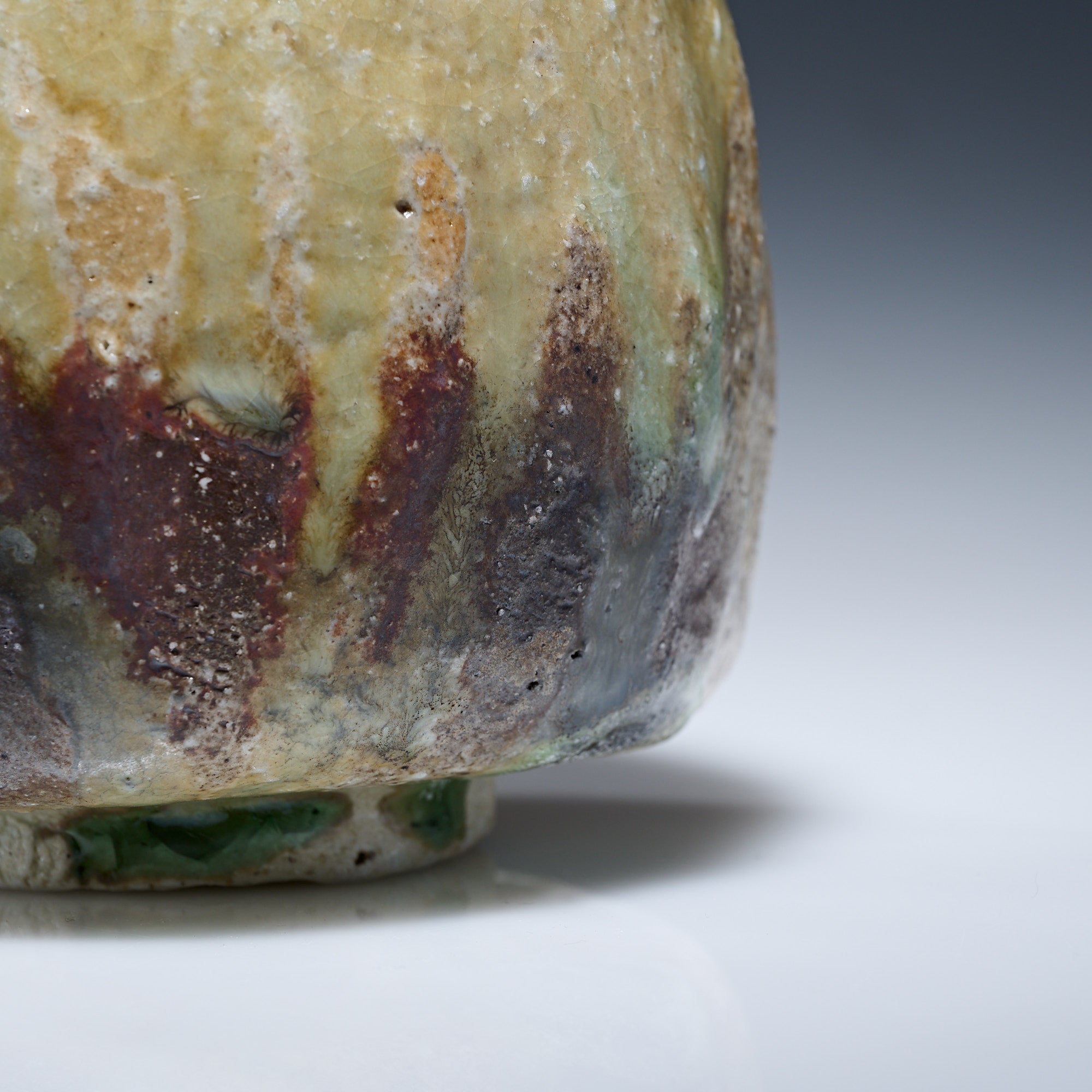 Iga Earthen Round Matcha Bowl