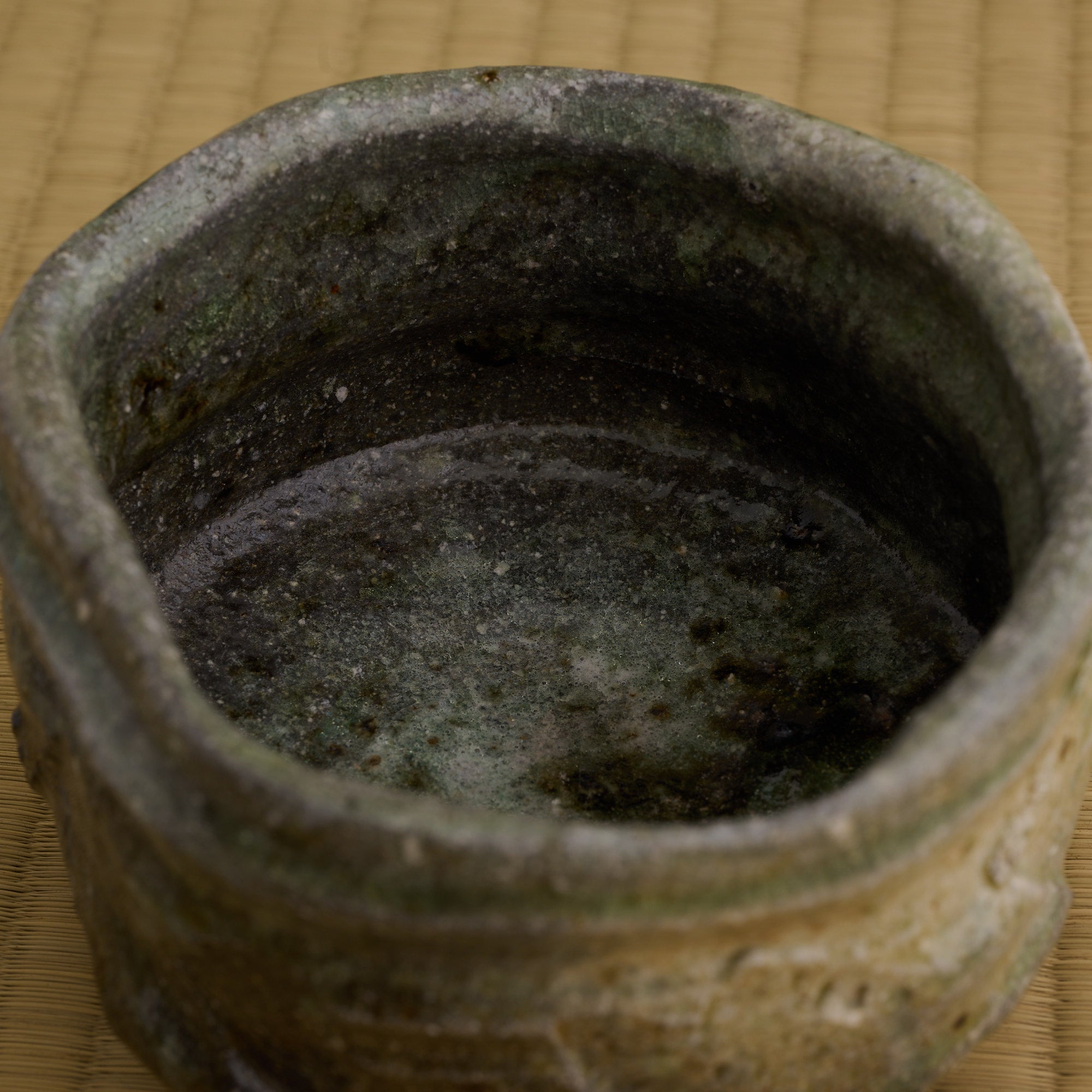 Iga Fluid Luster Matcha Bowl