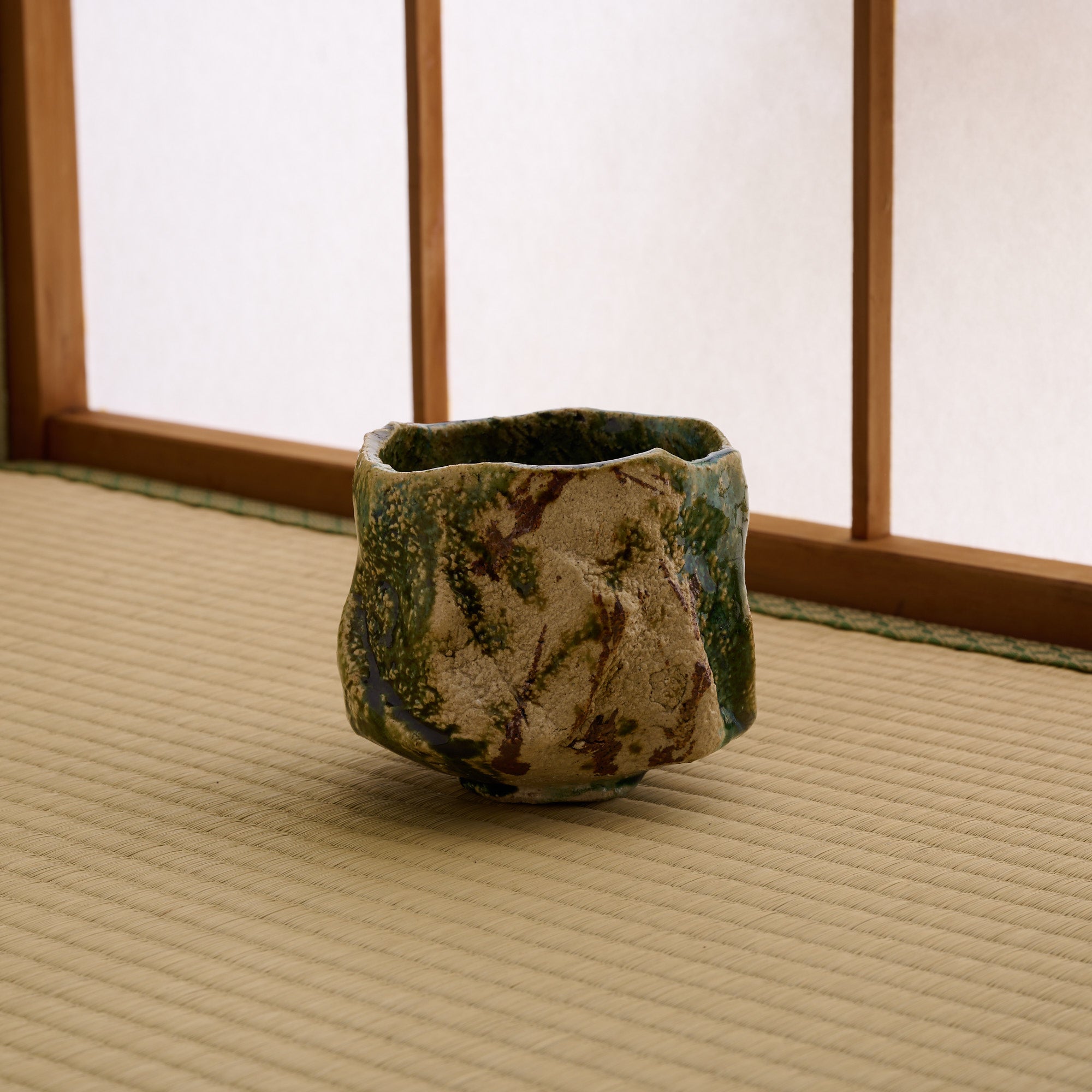Oribe Stone-Impressed Matcha Bowl