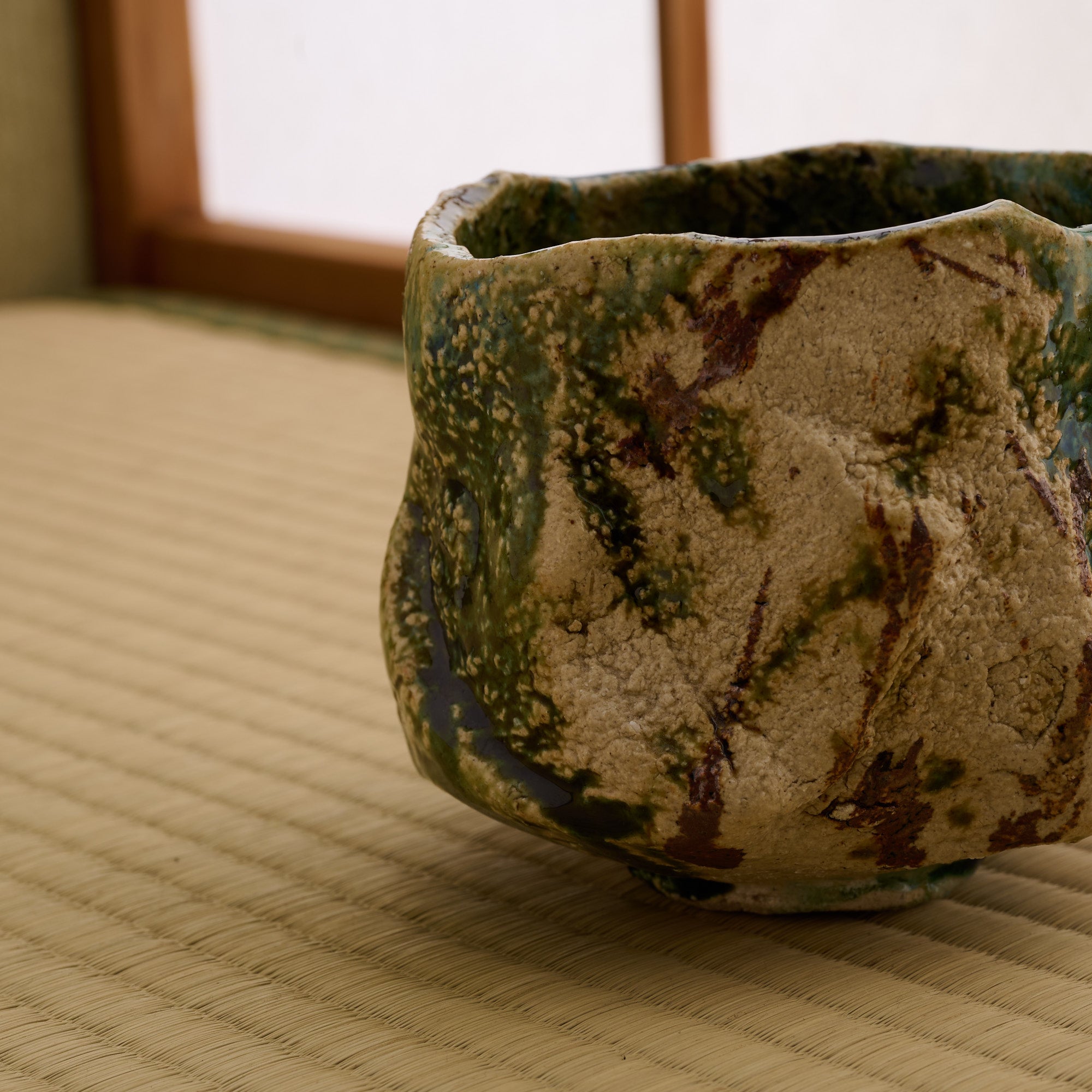 Oribe Stone-Impressed Matcha Bowl