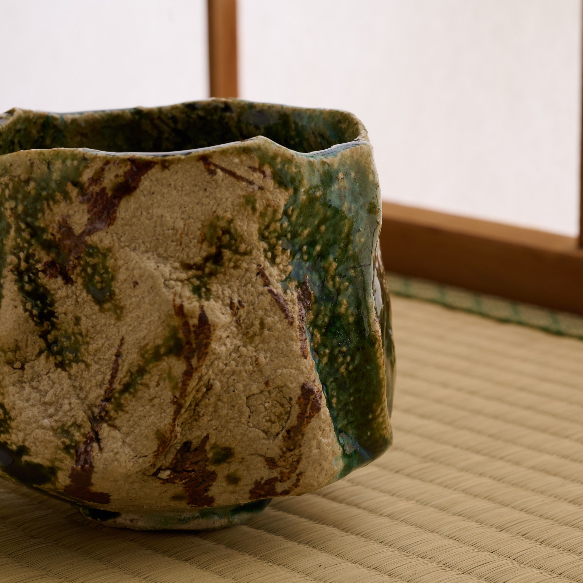 Oribe Stone-Impressed Matcha Bowl