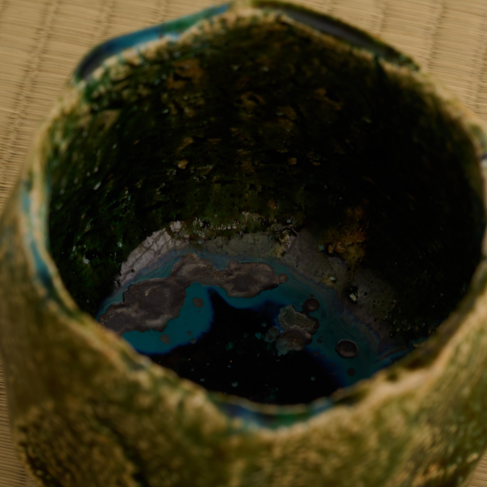 Oribe Stone-Impressed Matcha Bowl