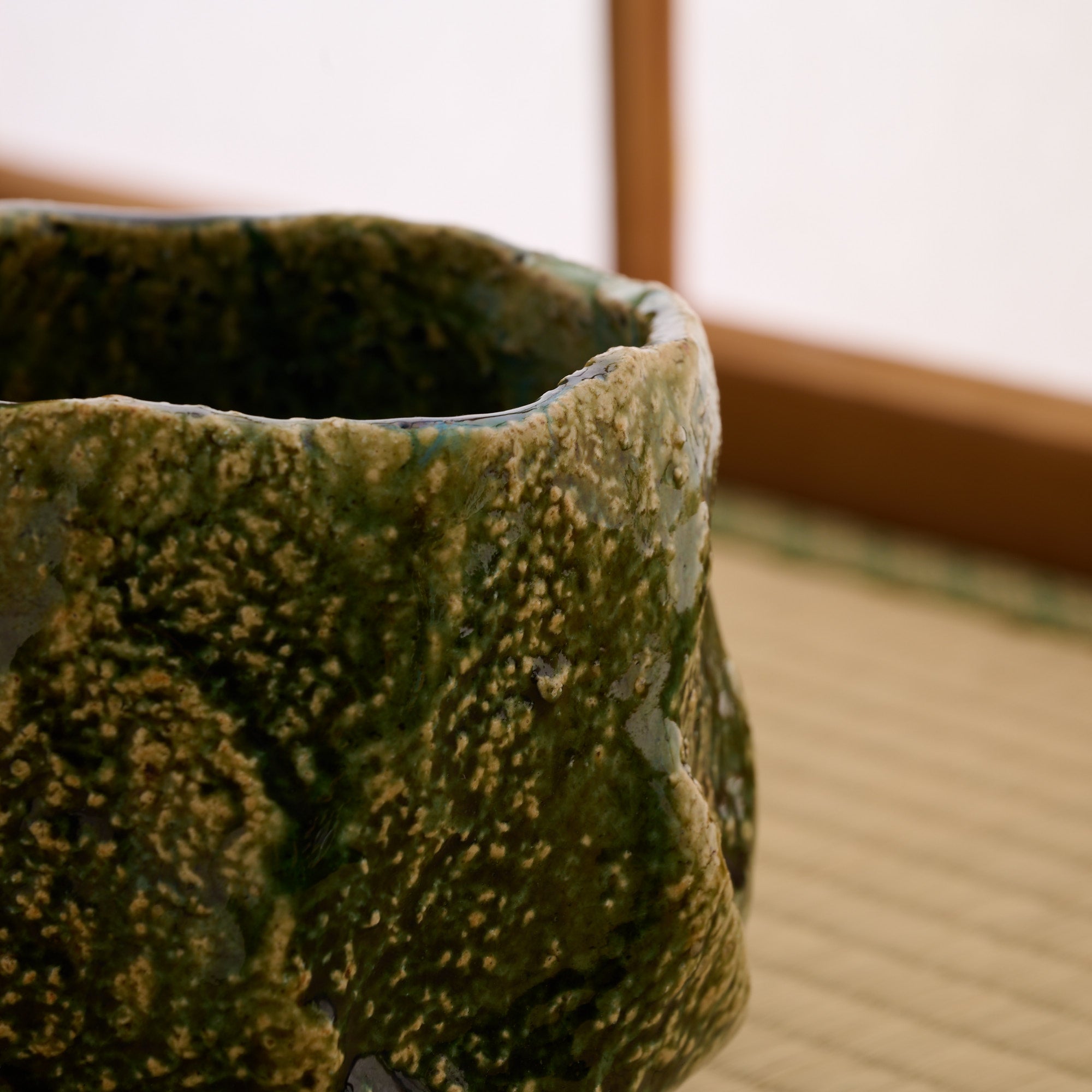 Oribe Stone-Impressed Matcha Bowl