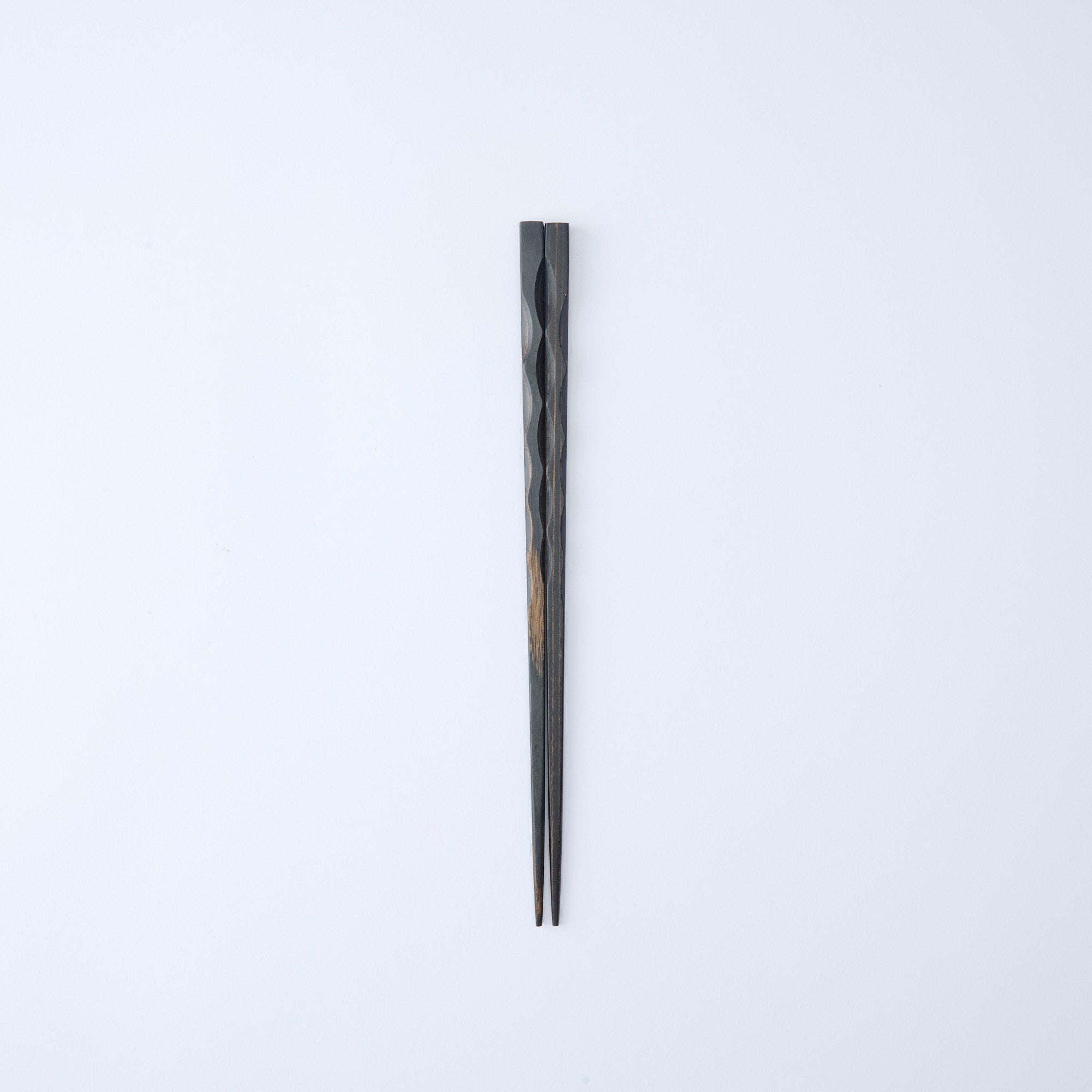 Wavy Grip Wood Grain Chopsticks
