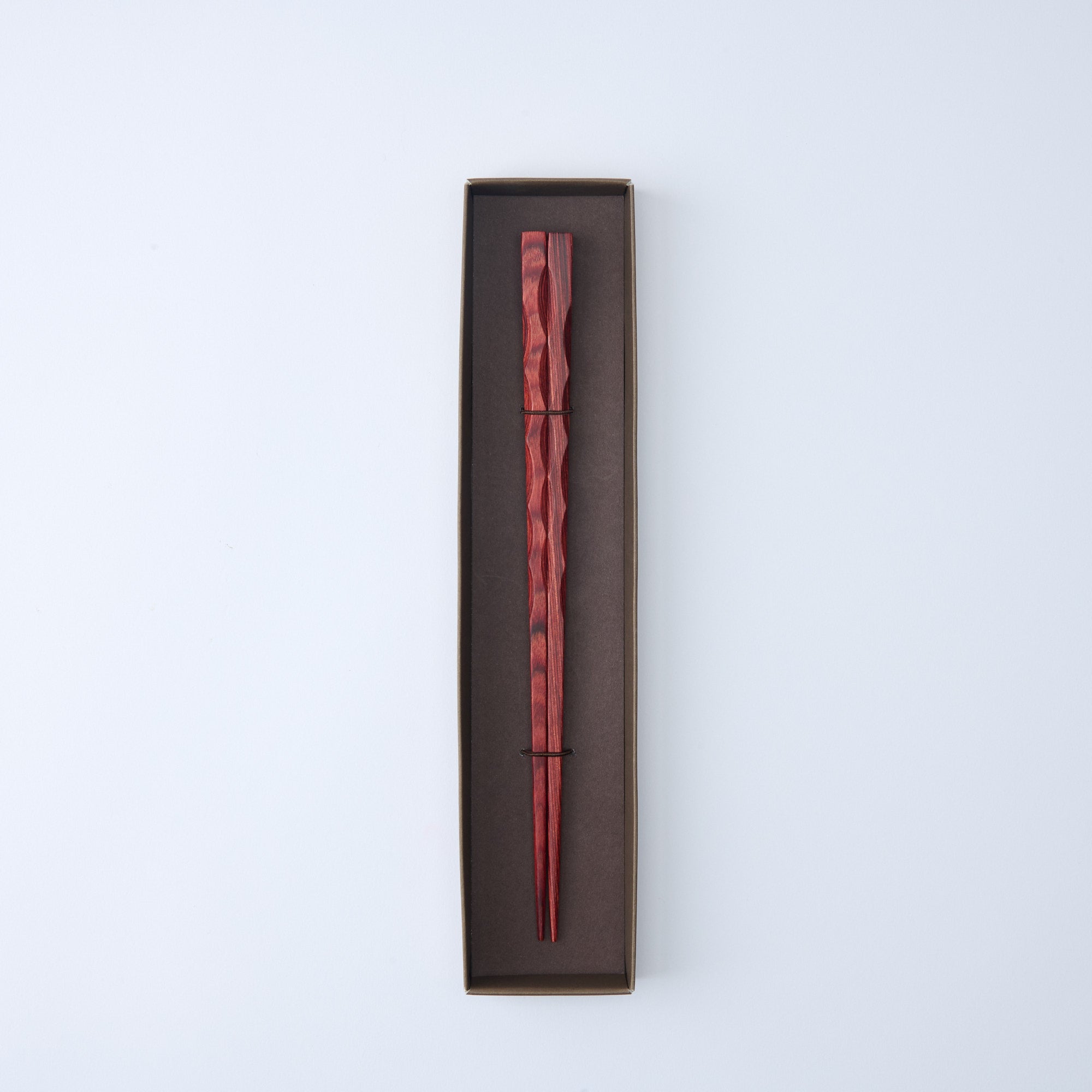 Wavy Grip Wood Grain Chopsticks