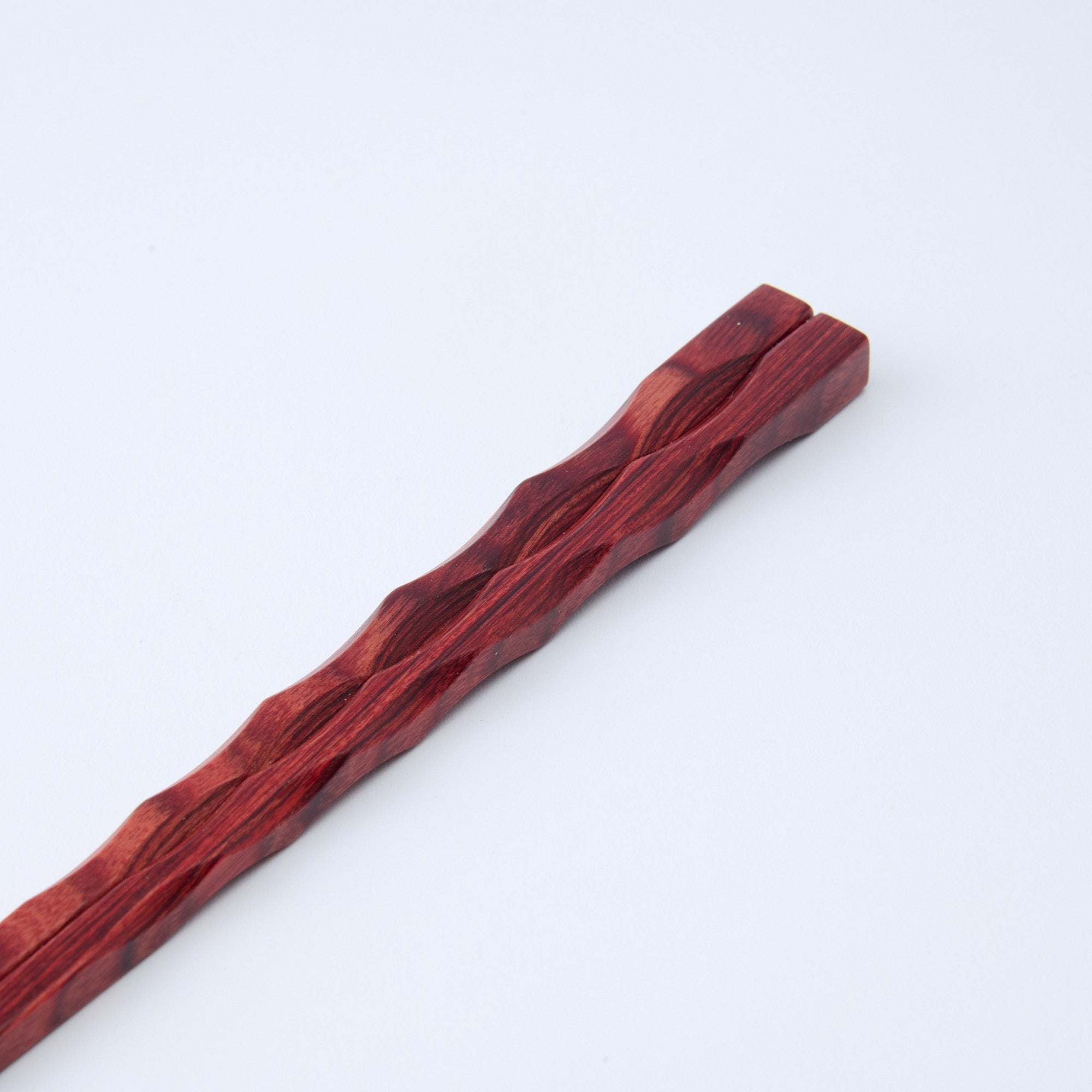 Wavy Grip Wood Grain Chopsticks