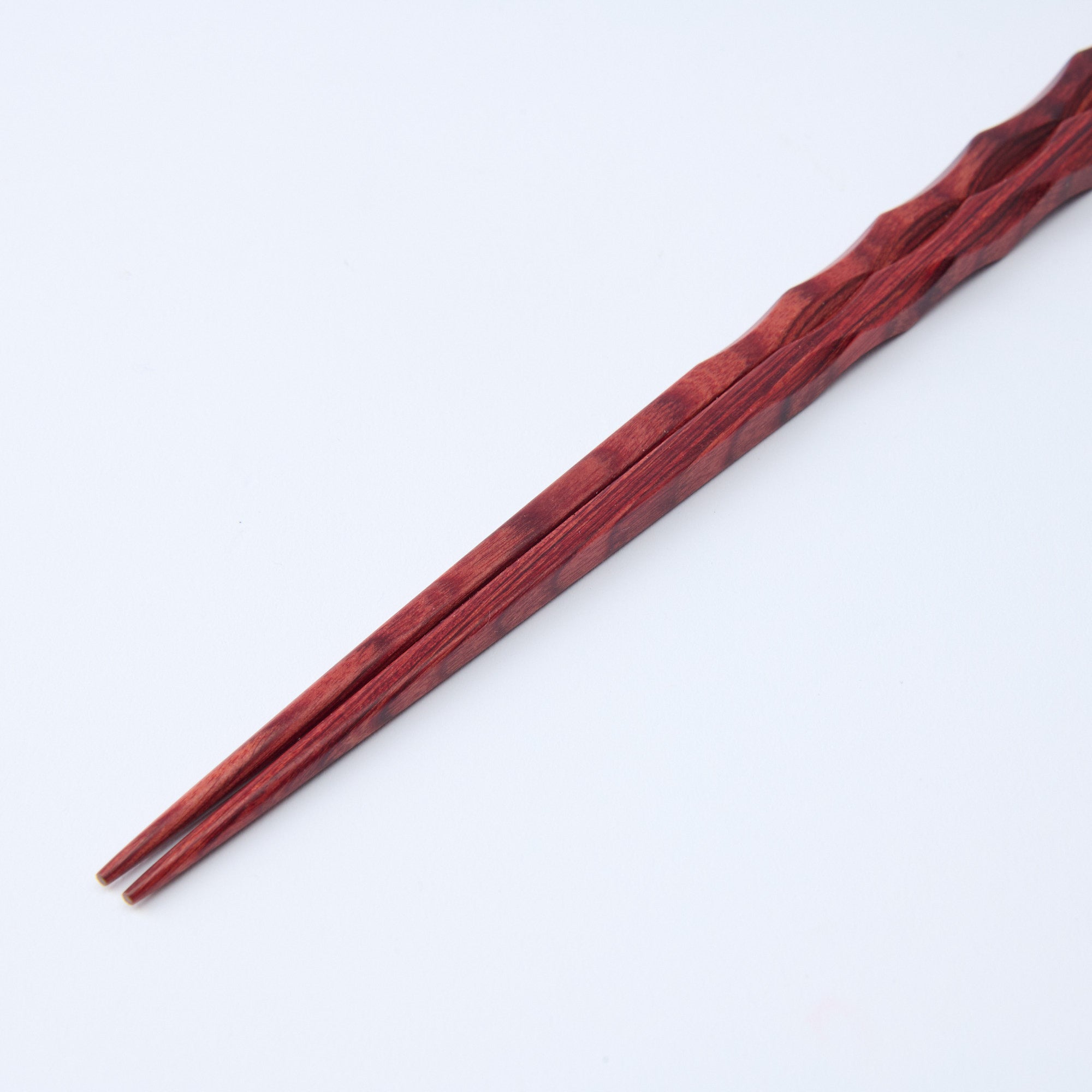 Wavy Grip Wood Grain Chopsticks
