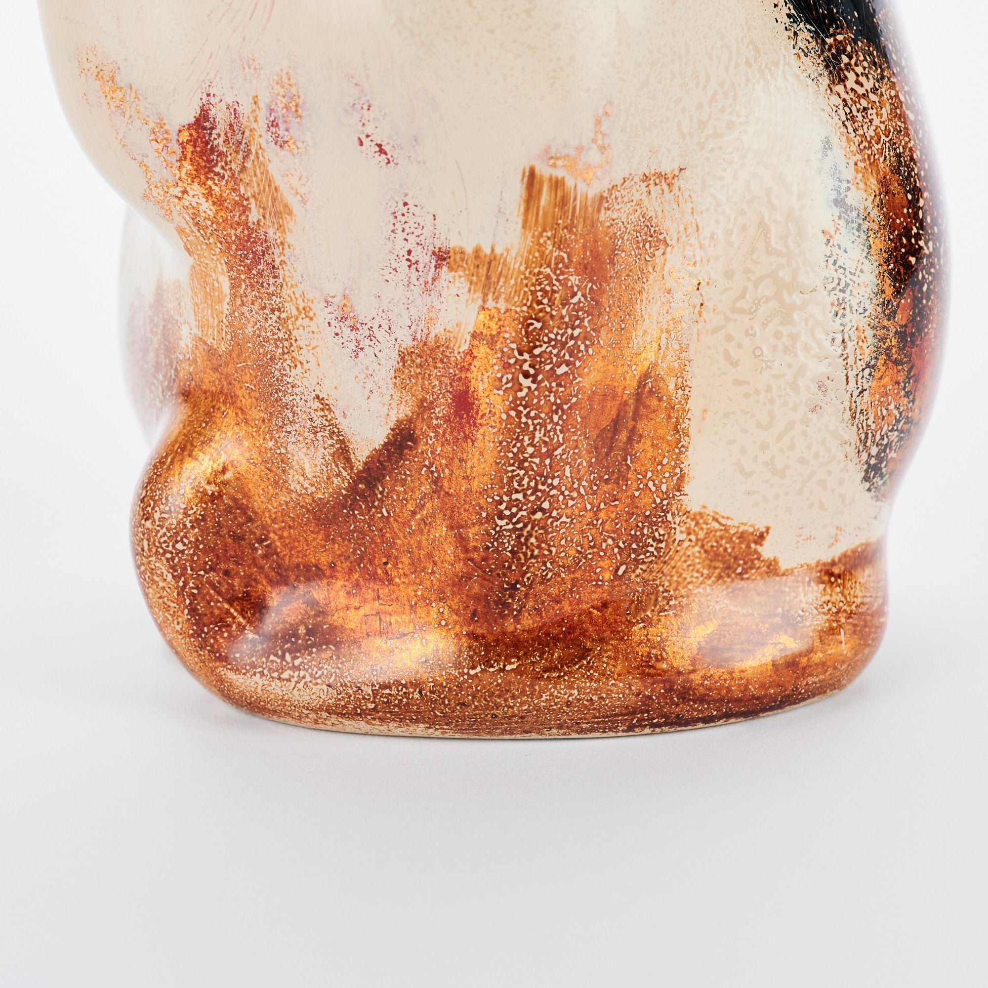 Dragon Maki-e Lucky Cat