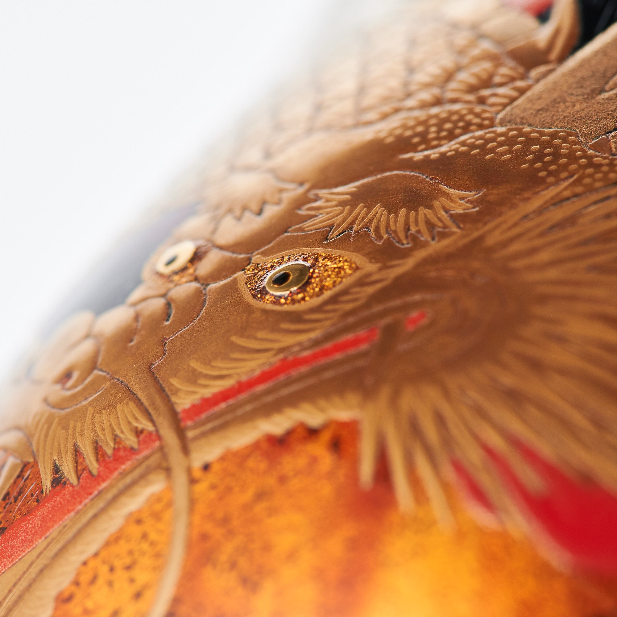 Dragon Maki-e Lucky Cat