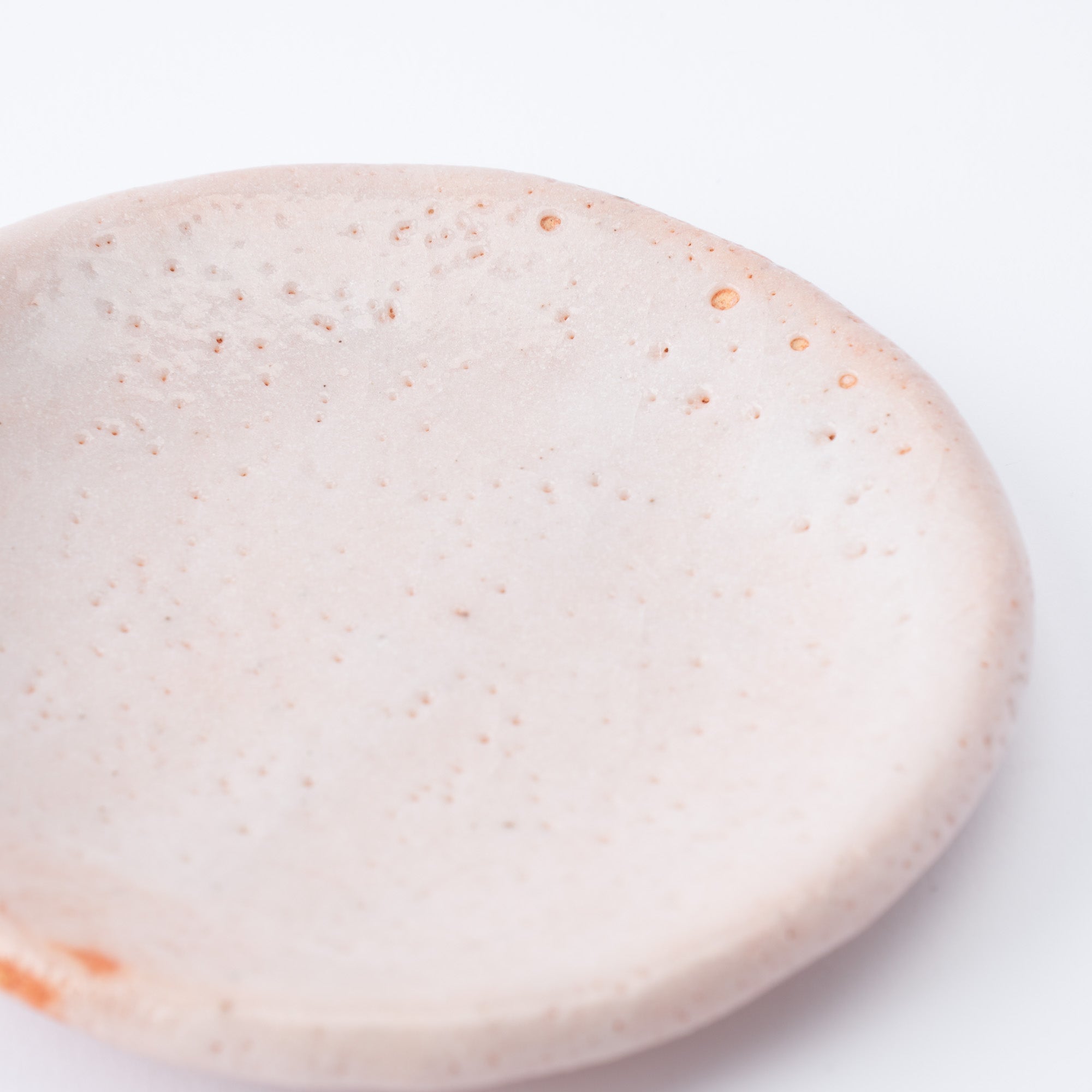 Shino Blush Sauce Plate