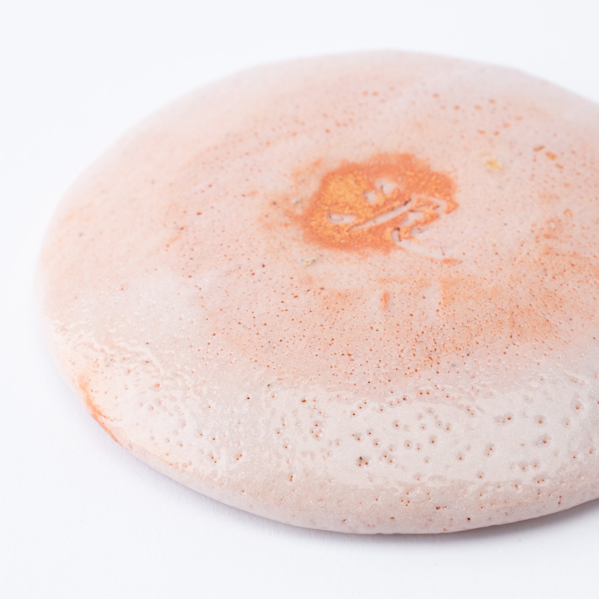 Shino Blush Sauce Plate